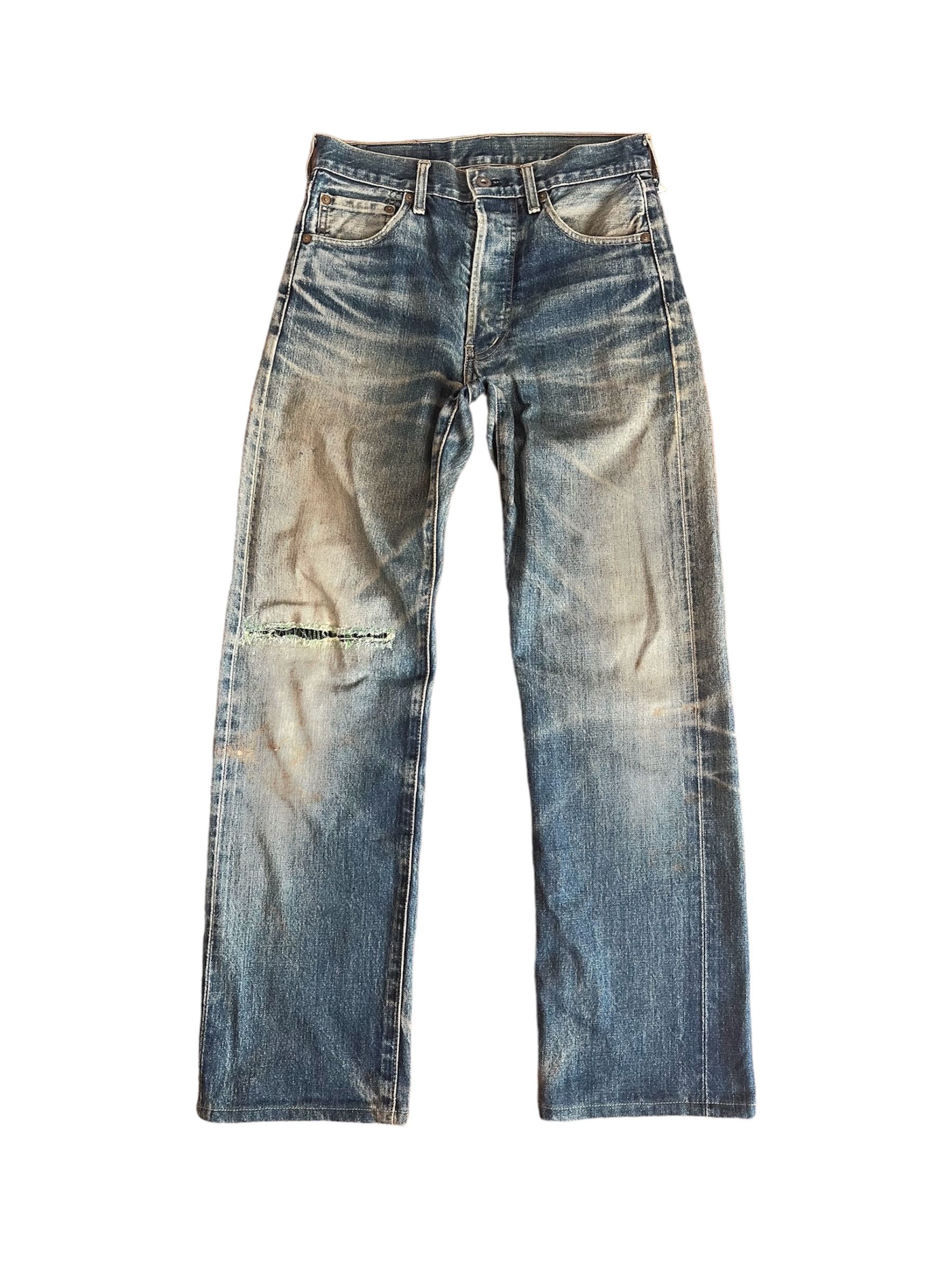 Levi's Rare Levi’s 503BXX Big E Redline W30 L34 Denim Distressed Size US 30 / EU 46 - 2 Thumbnail