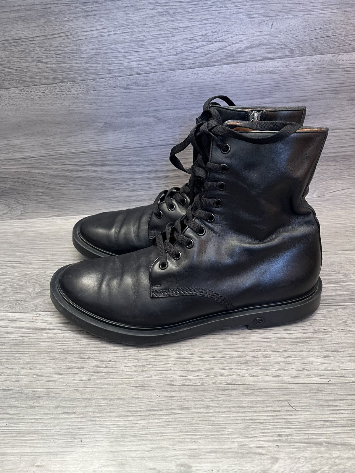 Gucci Gucci combat leather boots uk 8 Size US 9 / EU 42 - 4 Thumbnail
