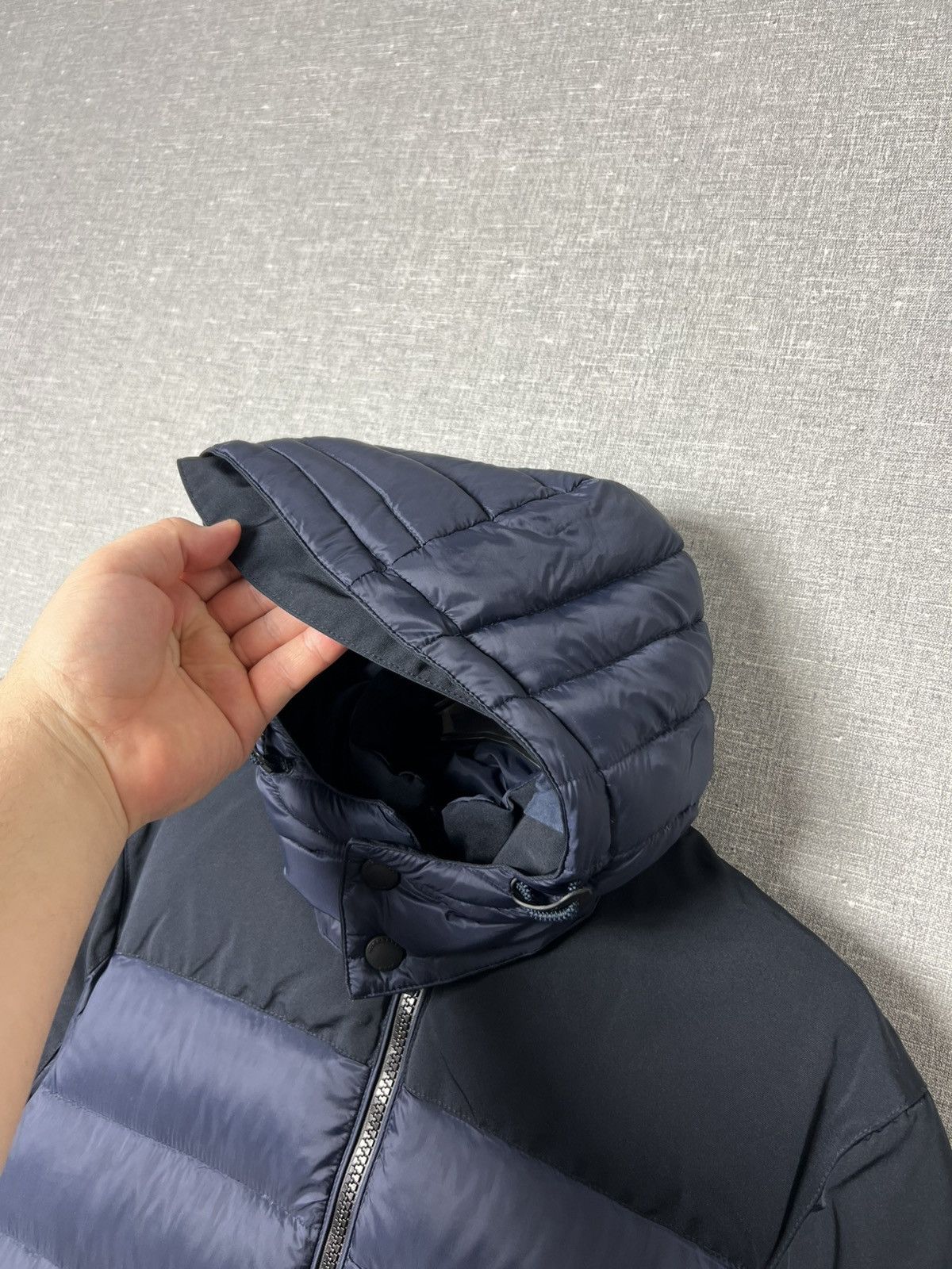 Burberry Burberry Brit Down Puffer Hooded Jacket Nova Check Detail Size US S / EU 44-46 / 1 - 2 Thumbnail