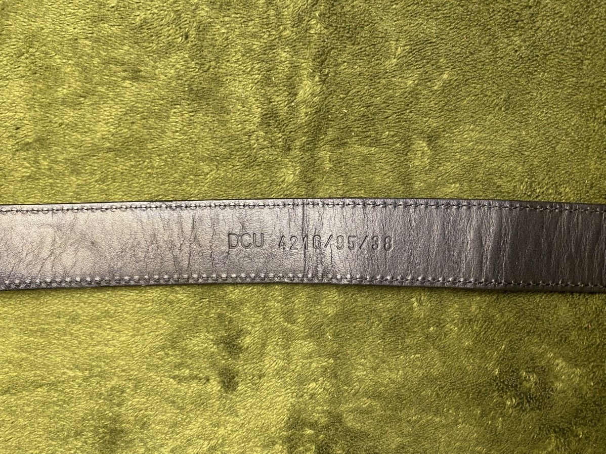 Versace Versace black leather belt Size 36 - 7 Thumbnail