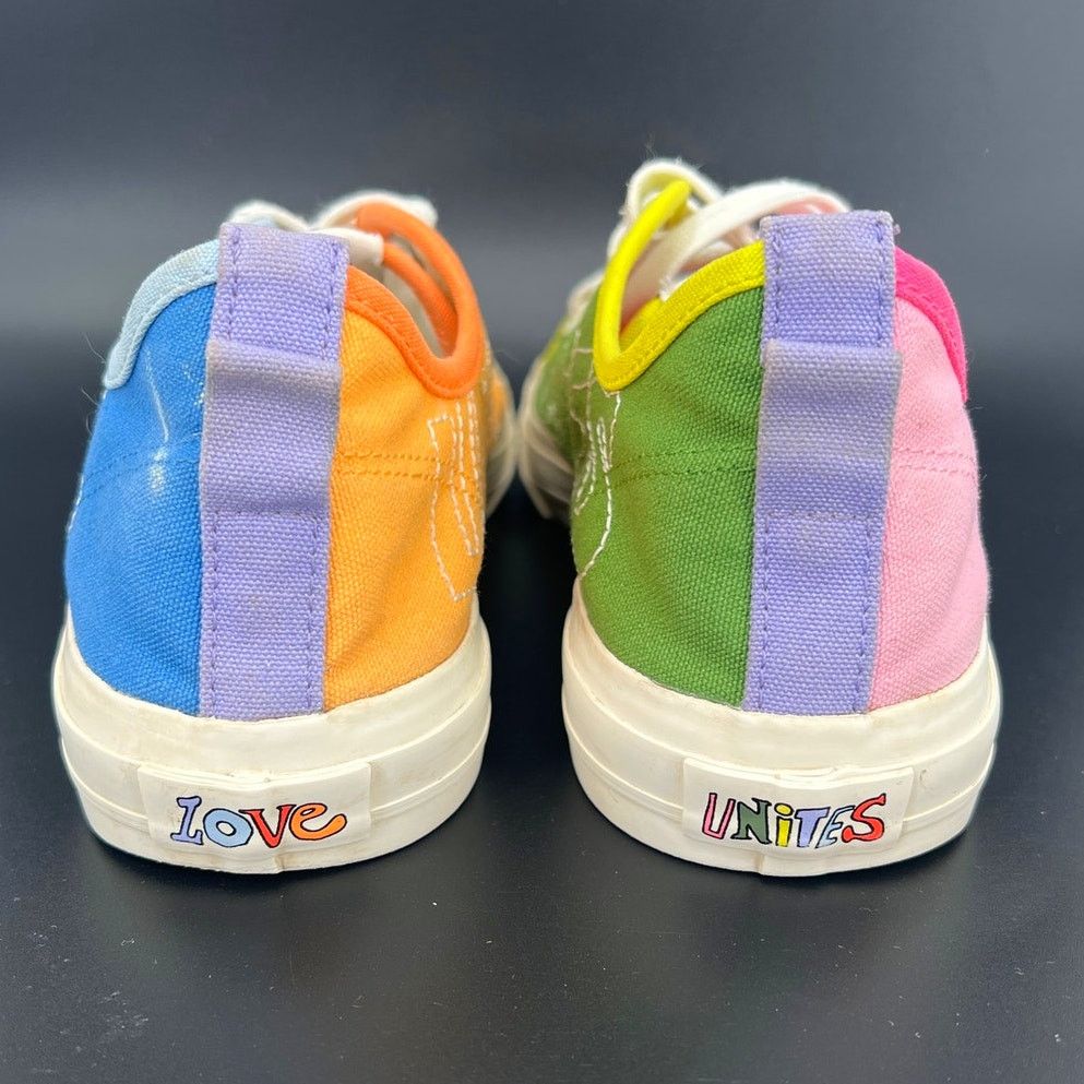 Adidas adidas Nizza Love Unites Colorful Canvas Sneaker Size US 8.5 / EU 41-42 - 4 Thumbnail