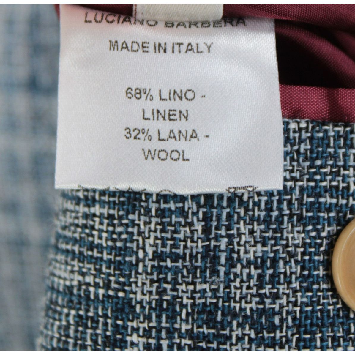Luciano Barbera Luciano Barbera Sport Coat Size 46 US in Blue Size 46R - 9 Thumbnail