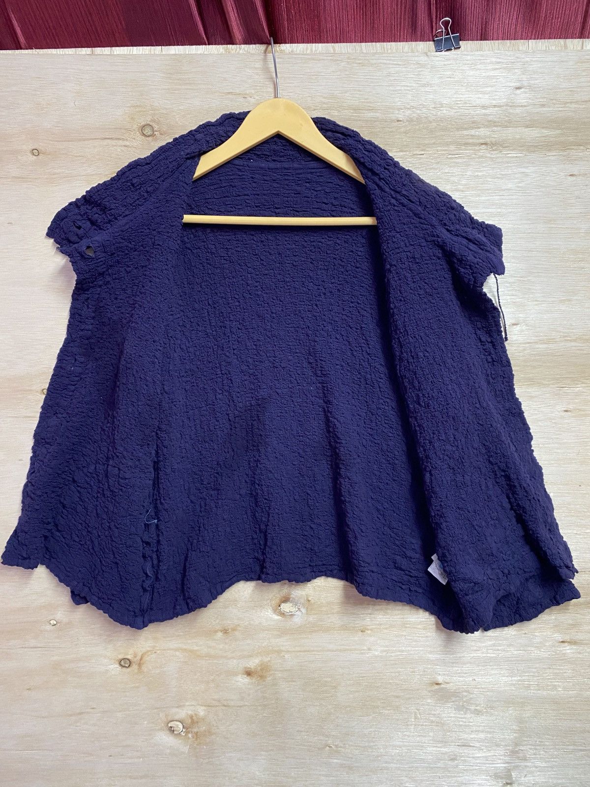 Issey Miyake vintage Issey Miyake Cauliflower wrinkle process jacket Size ONE SIZE - 10 Thumbnail