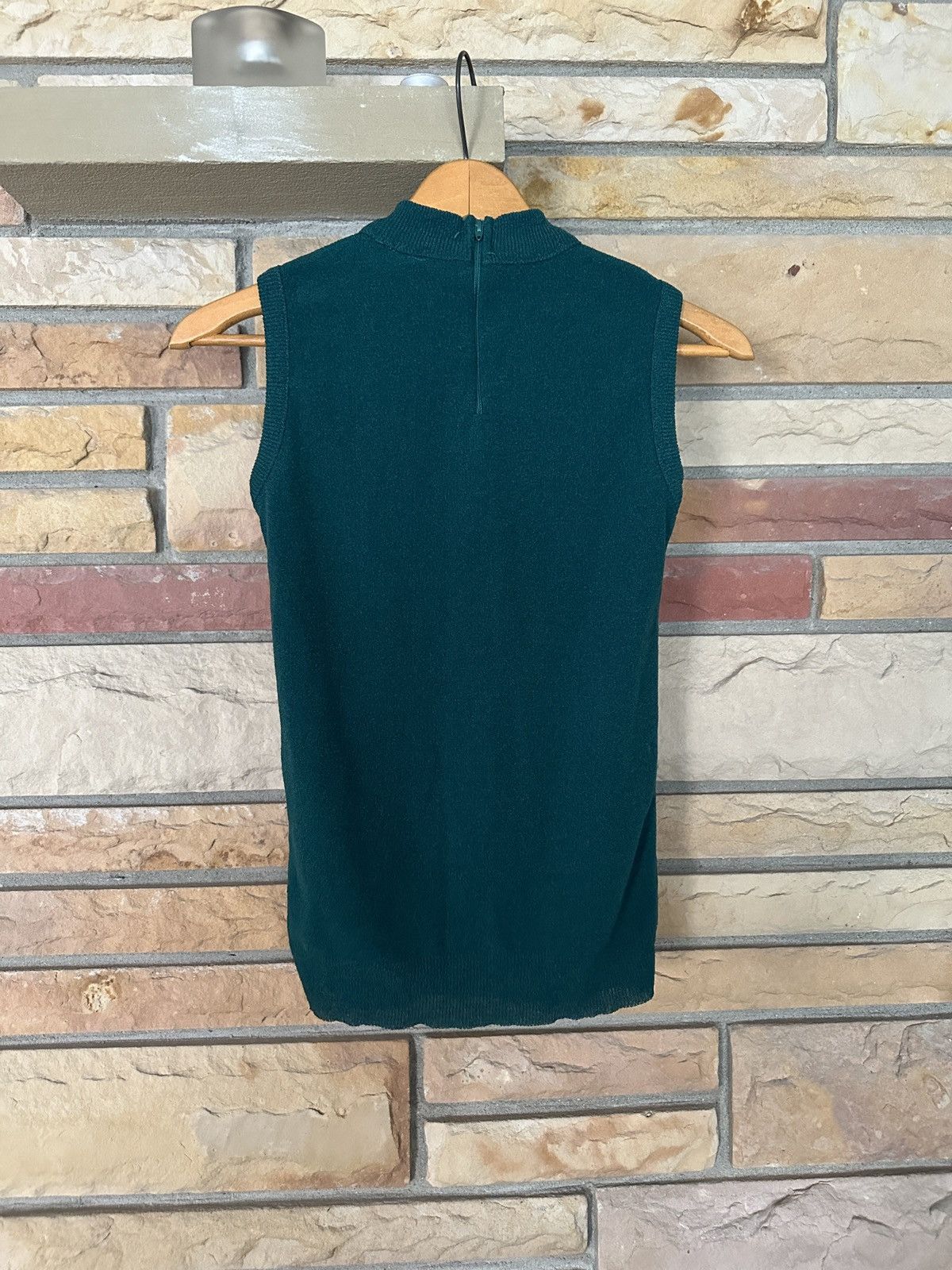 Vintage Vintage 60s Glen Raven Bucaleni Sleeveless Top Size XS / US 0-2 / IT 36-38 - 2 Thumbnail