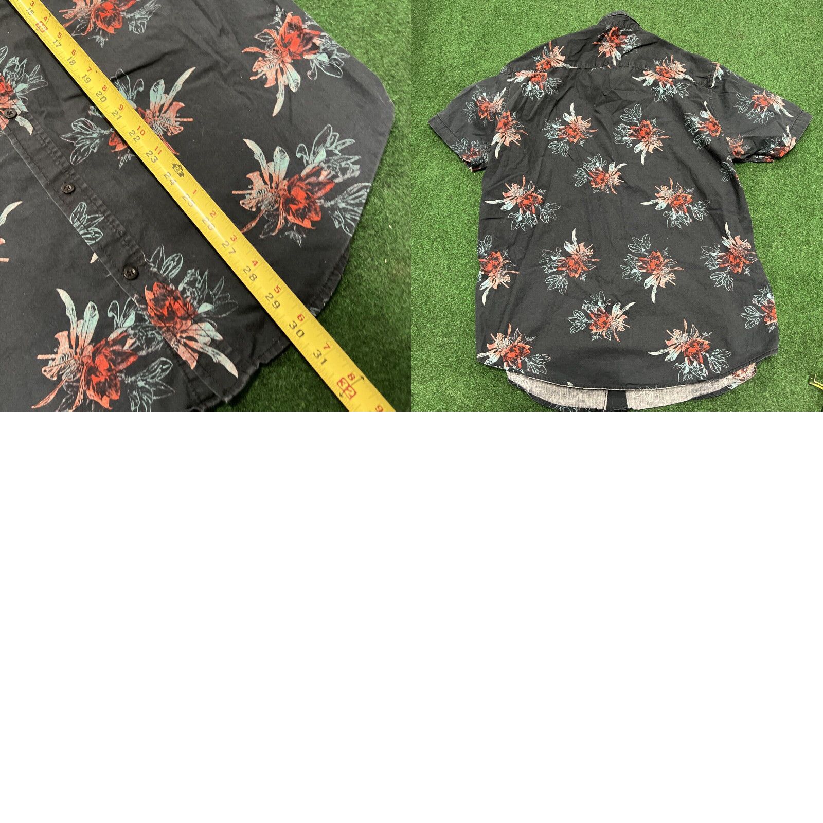 Vintage Tony Hawk Men's Red Flowers Short Sleeve Shirt Size XXL Size US XXL / EU 58 / 5 - 8 Thumbnail