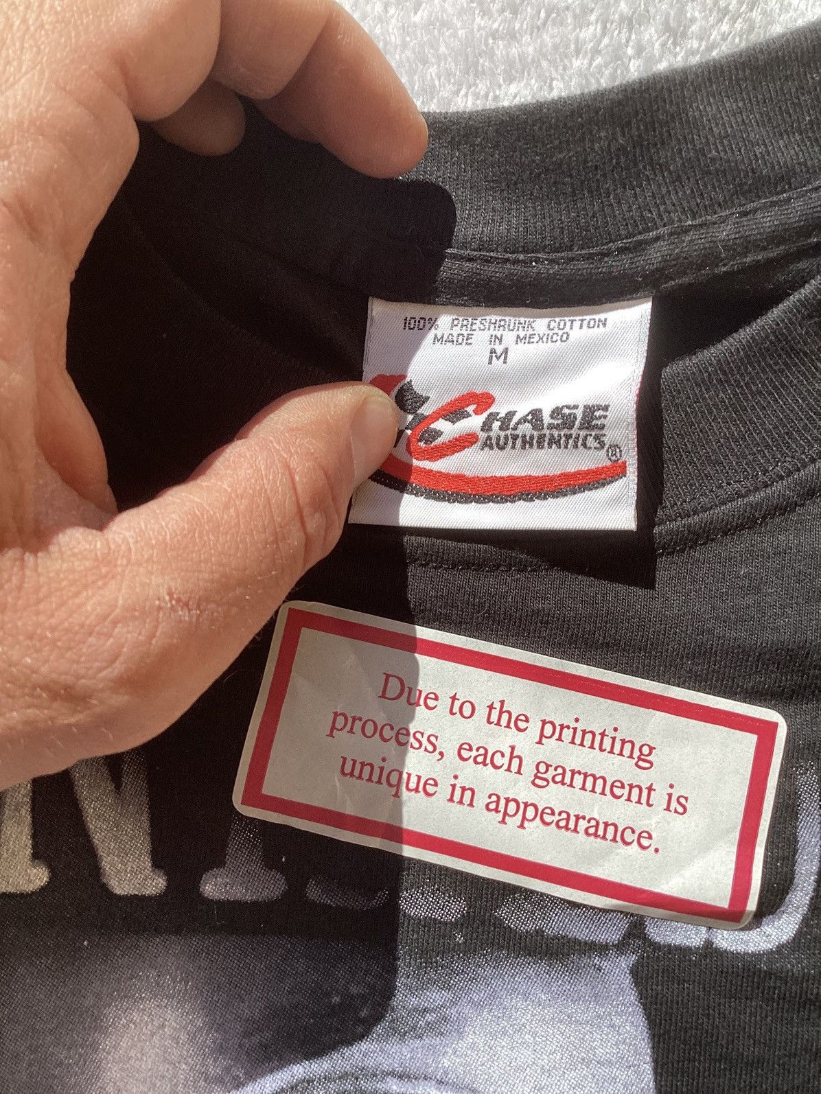 NASCAR Vintage Dale Earnhardt evolution of the man AOP NASCAR TEE Size US M / EU 48-50 / 2 - 5 Thumbnail