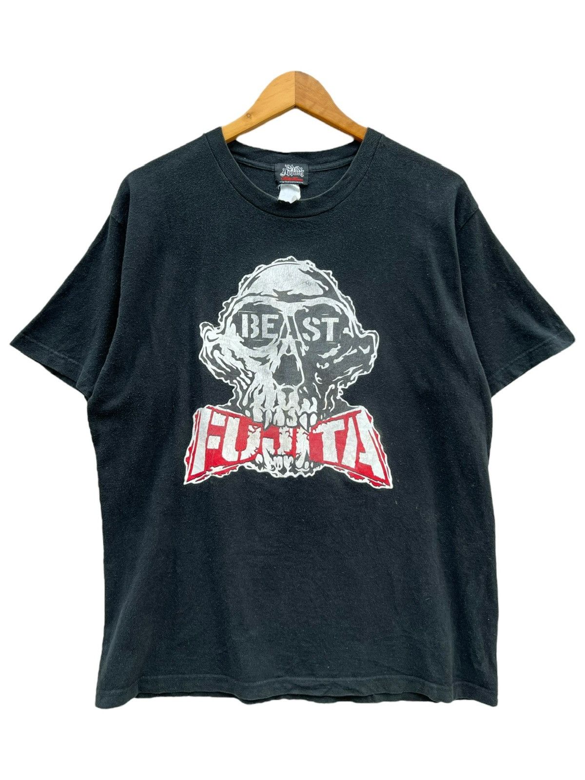 Vintage Vintage Pride Apparel Beast Fujita Bones Skate Tees Size US L / EU 52-54 / 3 - 2 Thumbnail