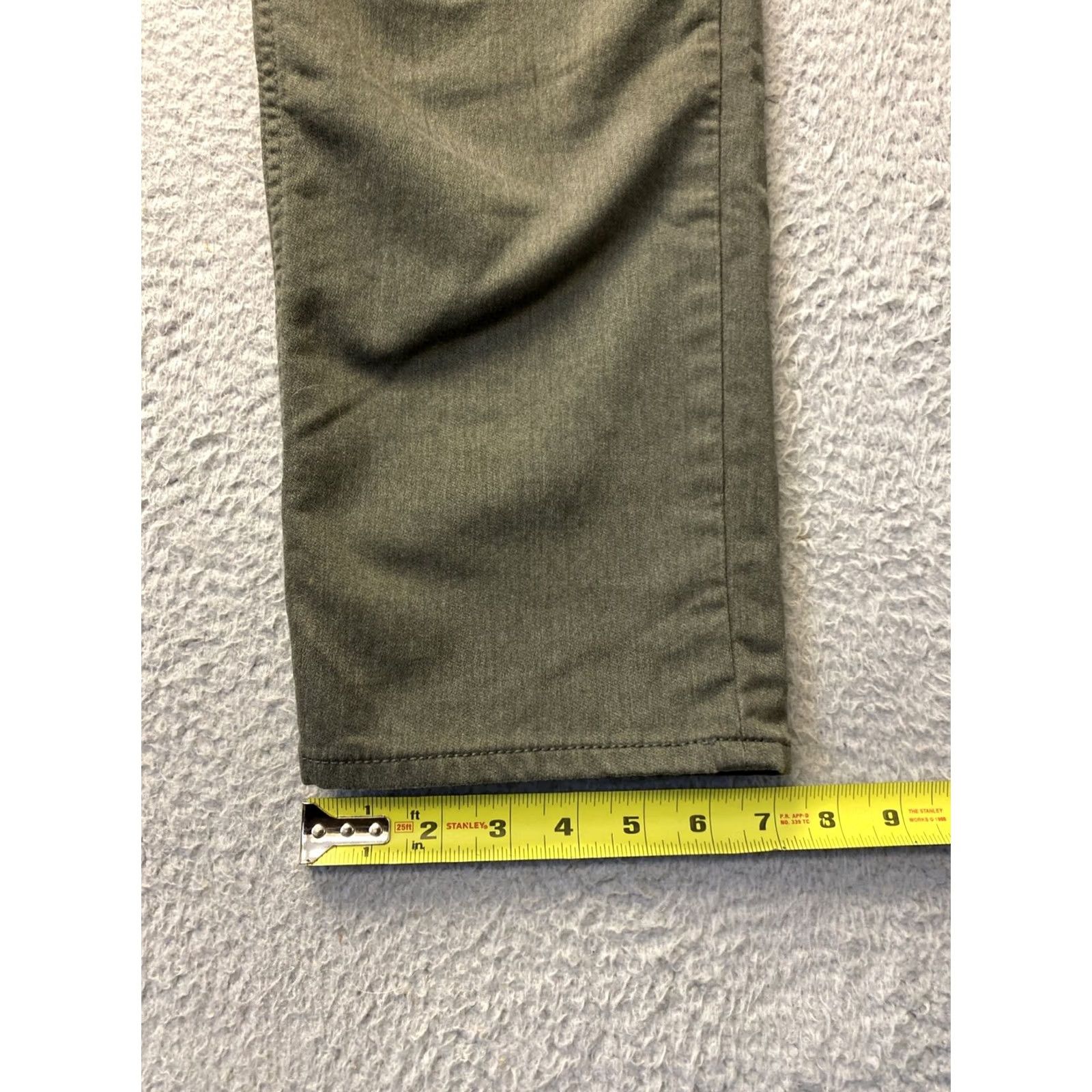 Banana Republic Banana Republic Traveler Pants Mens 40x32 Green Slim Straight 5-Pocket Casual Pants Size US 40 / EU 56 - 5 Thumbnail