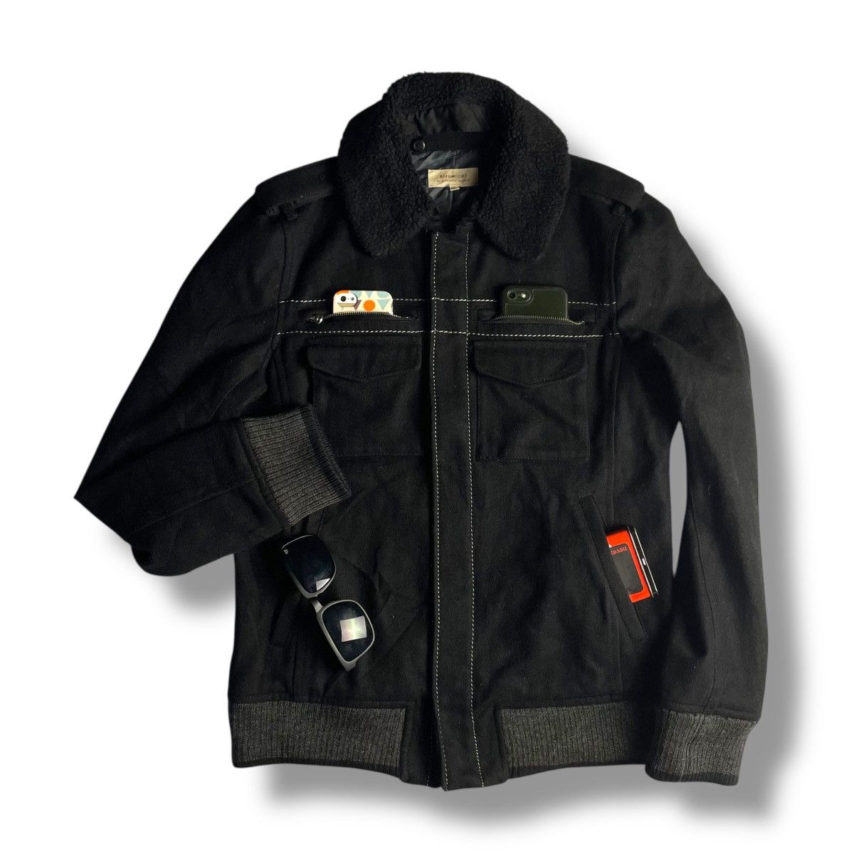 Japanese Brand HIROMICHI NAKANO WOOL M65 FIELD JACKET Size US M / EU 48-50 / 2 - 2 Thumbnail