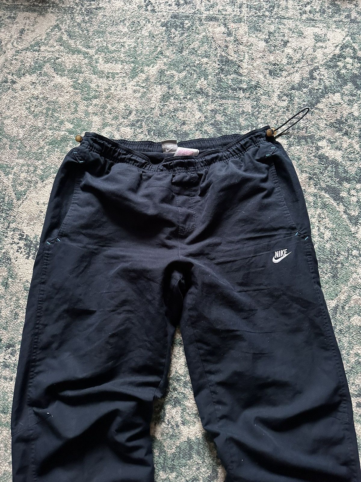 Nike × Skepta VINTAGE NIKE TN SKEPTA STYLE NYLON TRACK PANTS Y2K M Size US 36 / EU 52 - 2 Thumbnail