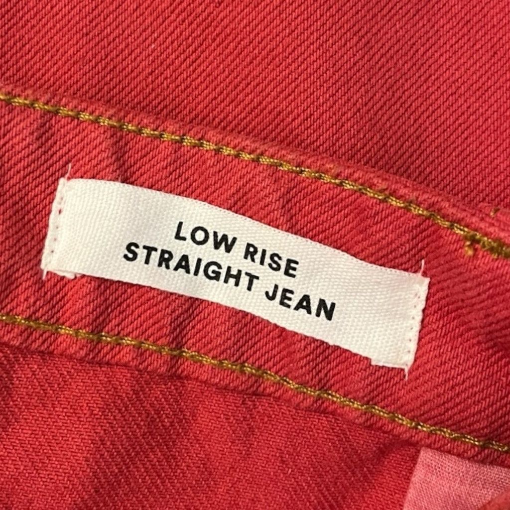 Cotton On NWT Cotton-On Low Rise Straight Leg Denim Jeans Sz 4 Size 27" / US 4 / IT 40 - 5 Thumbnail