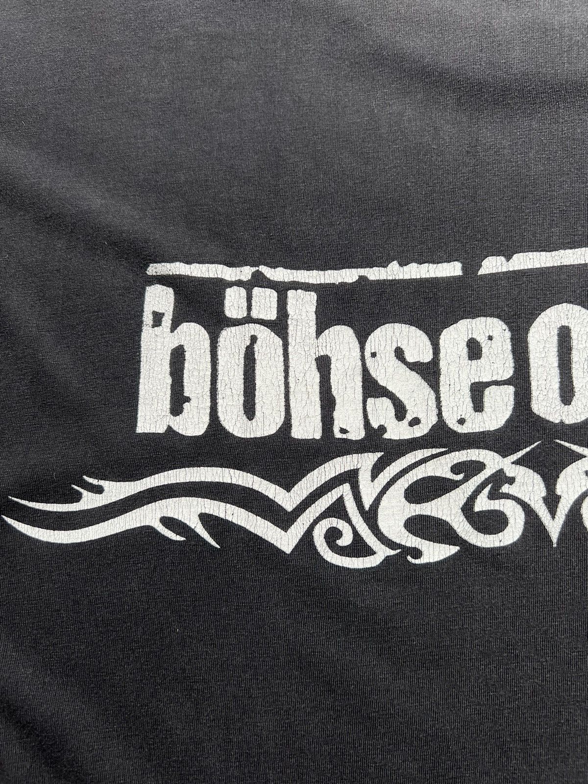 Band Tees Vintage Bohse Onkelz Flame Band Rock T-shirt Size US XL / EU 56 / 4 - 18 Thumbnail