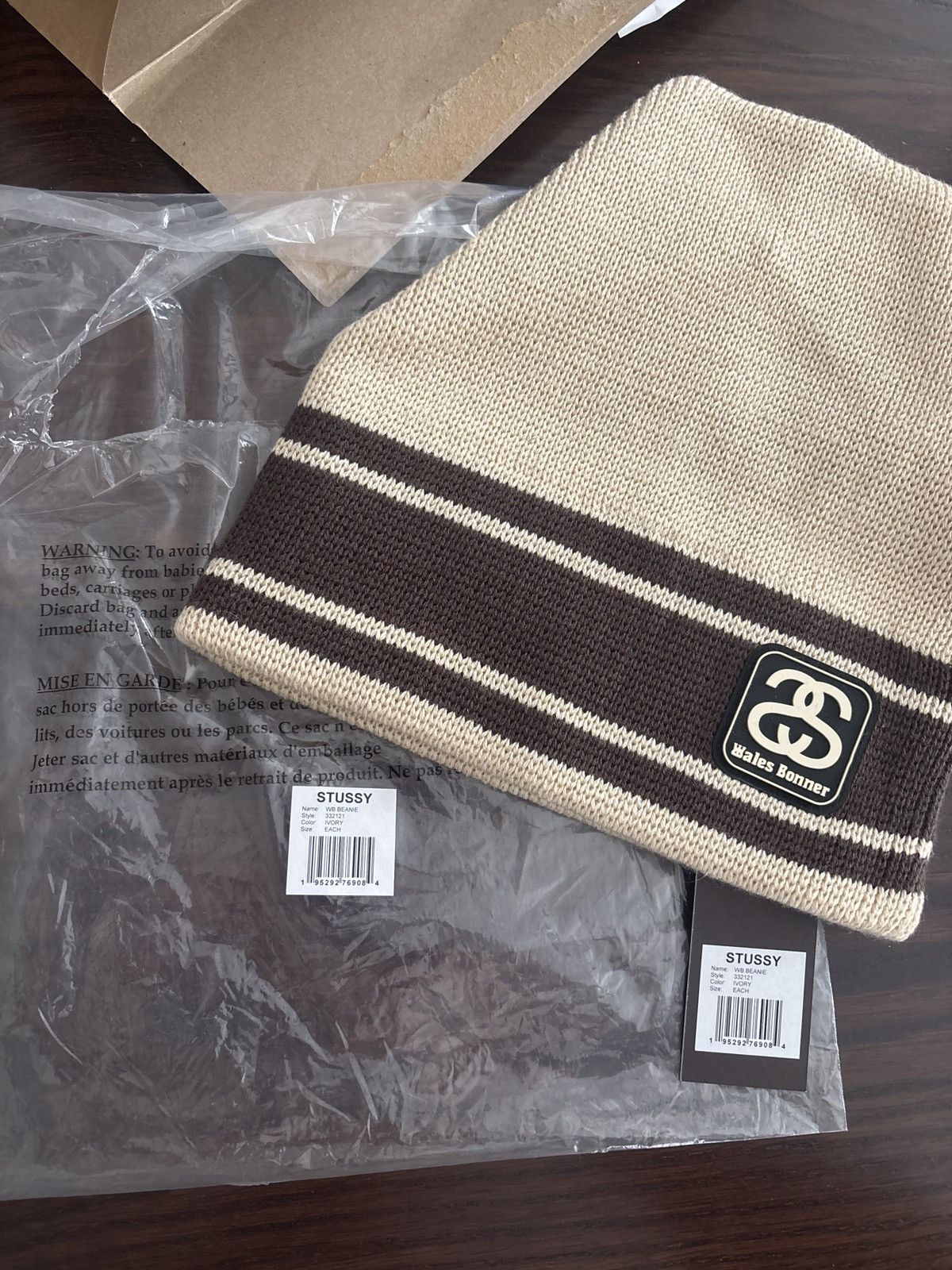 Stussy Stussy x Wales Bonner Beanie Size ONE SIZE - 1 Thumbnail