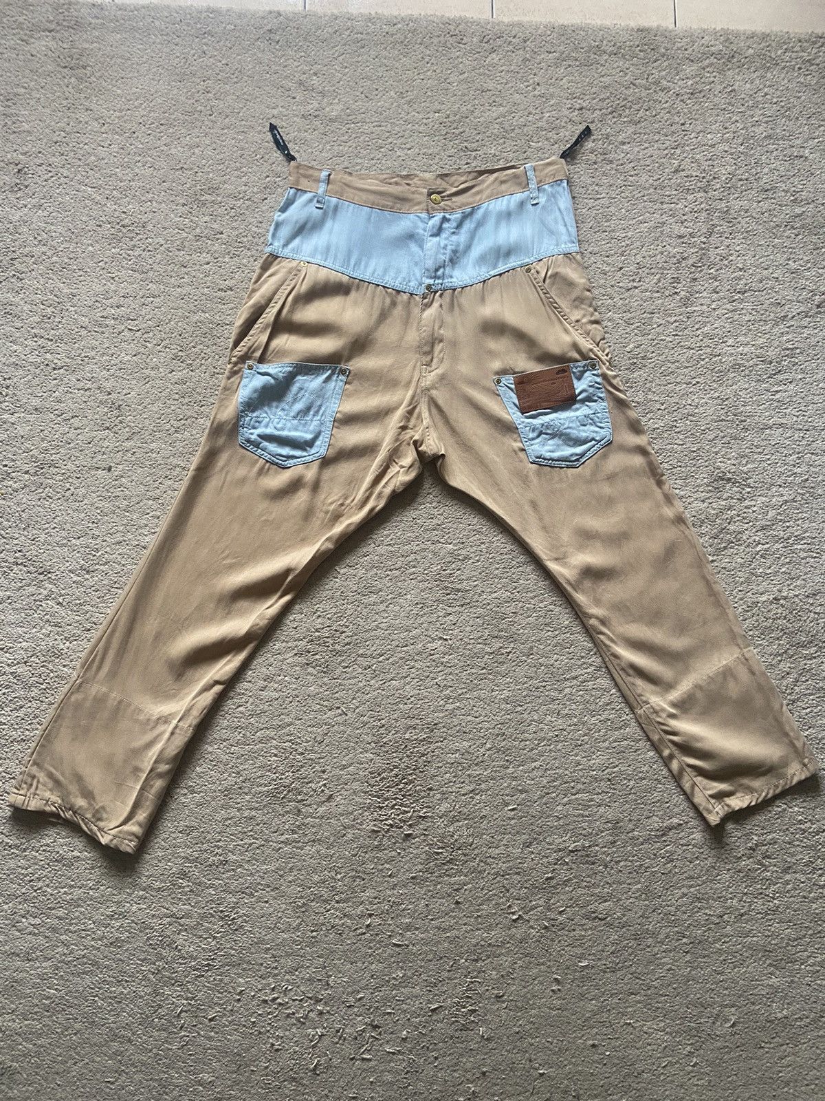 Issey Miyake × Ne-Net × mercibeaucoup Vintage Mercibeaucoup High Rise ‘Double Face’ Pants Size US 33 - 11 Thumbnail