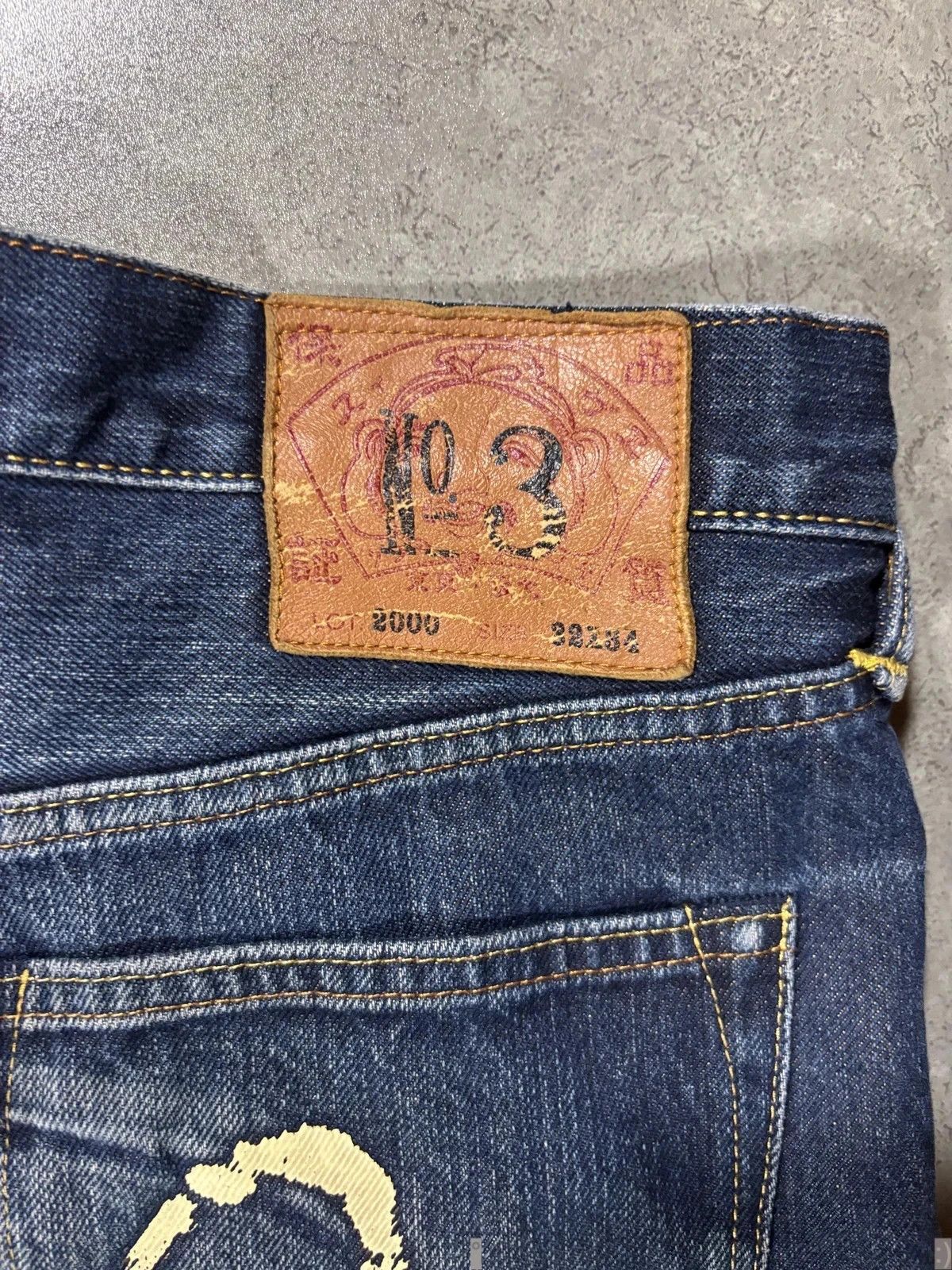 Japanese Brand Evisu baggy jean daicock seagull Size US 32 / EU 48 - 4 Thumbnail