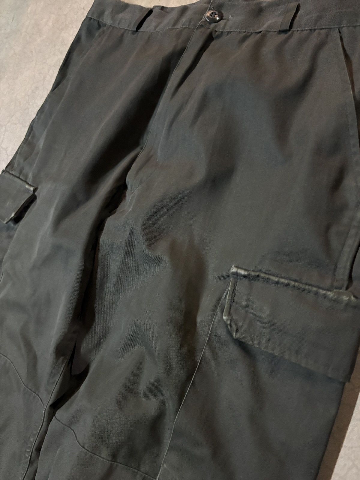 Other Vintage 00’s US Military Cargo Pants Faded Dark Green 32x29 Size US 32 / EU 48 - 2 Thumbnail