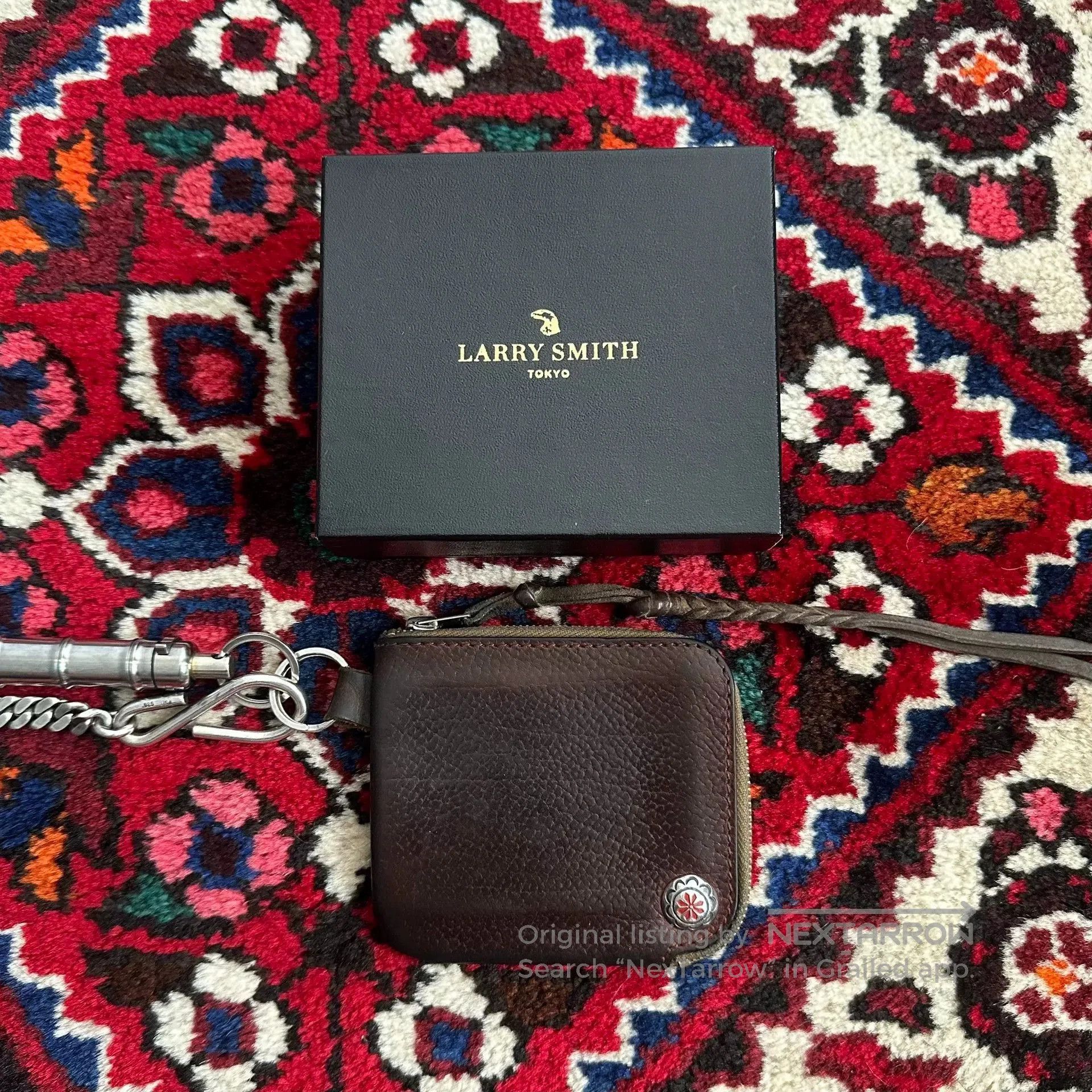 Larry Smith larry smith wallet with chain and keyring. Size ONE SIZE - 2 Thumbnail