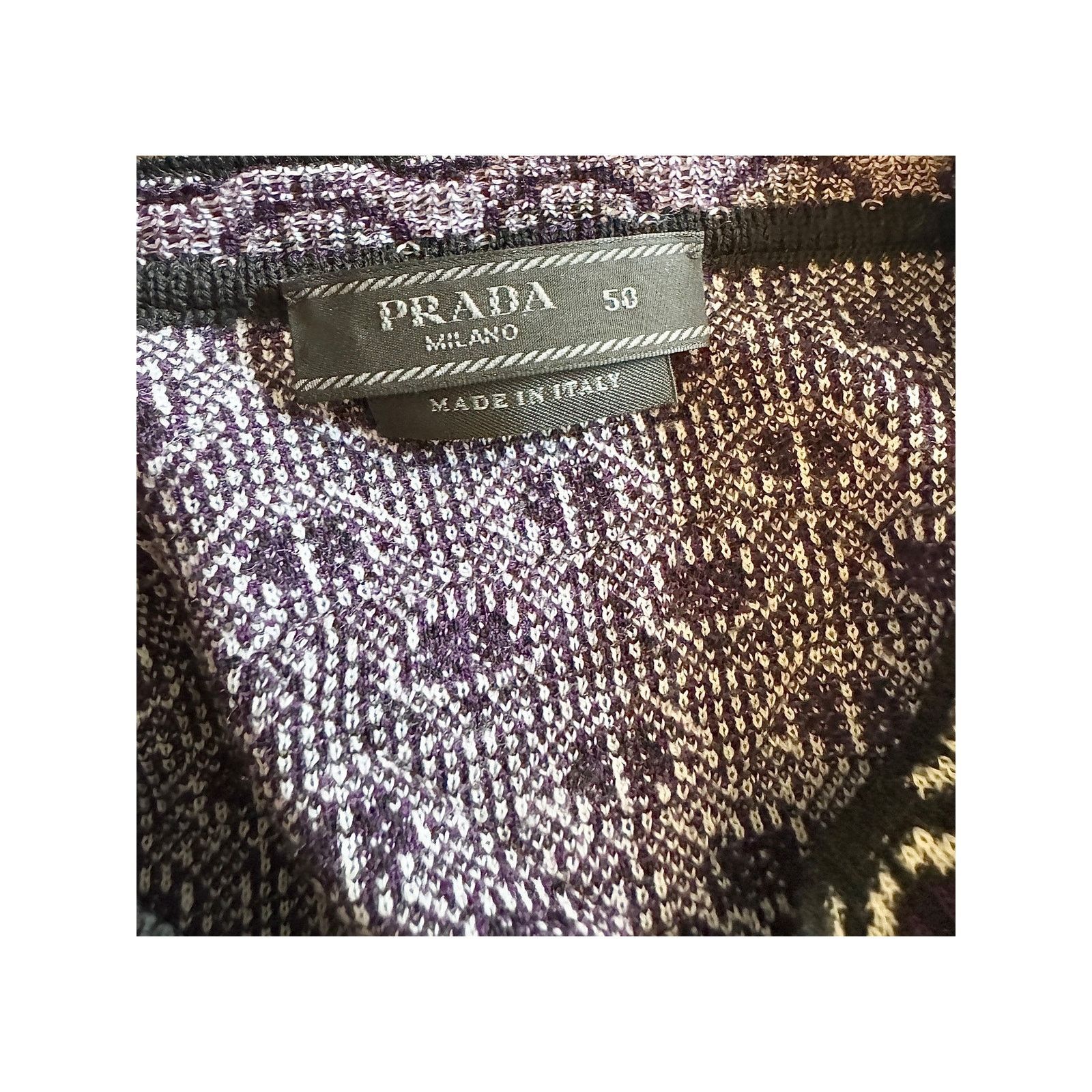 Prada Prada Men's Virgin Wool Pullover Size US L / EU 52-54 / 3 - 3 Thumbnail