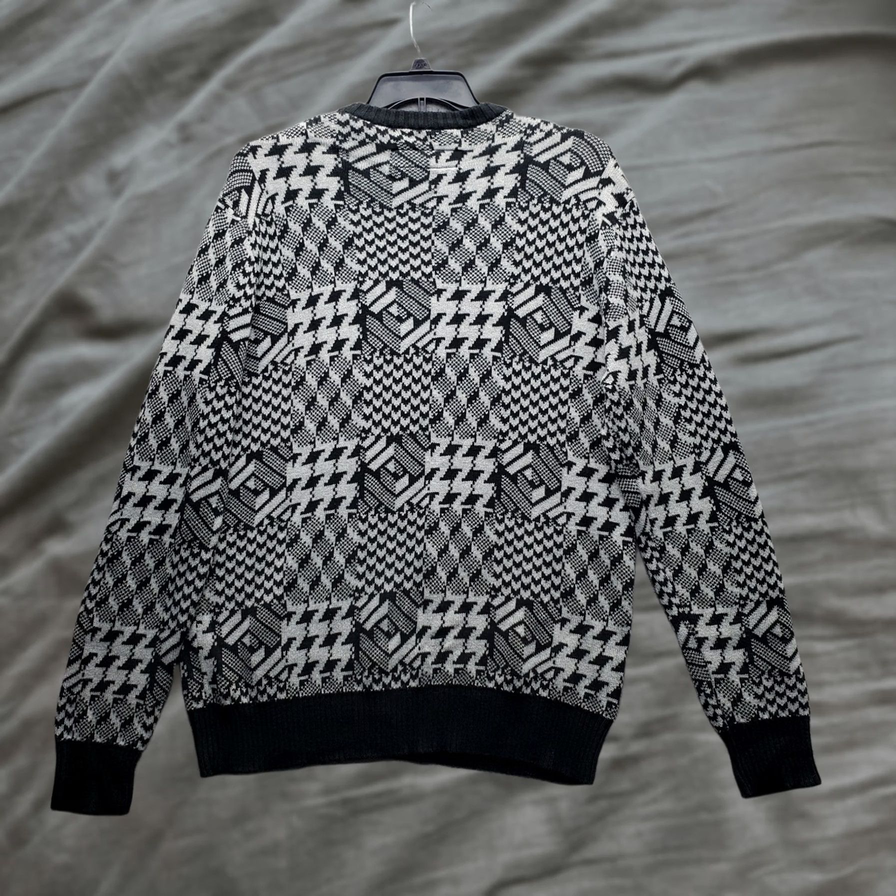 Enyce Enyce Sweater Mens L Multi Houndstooth Plaid Raglan Sleeve Pullover Size US L / EU 52-54 / 3 - 1 Thumbnail