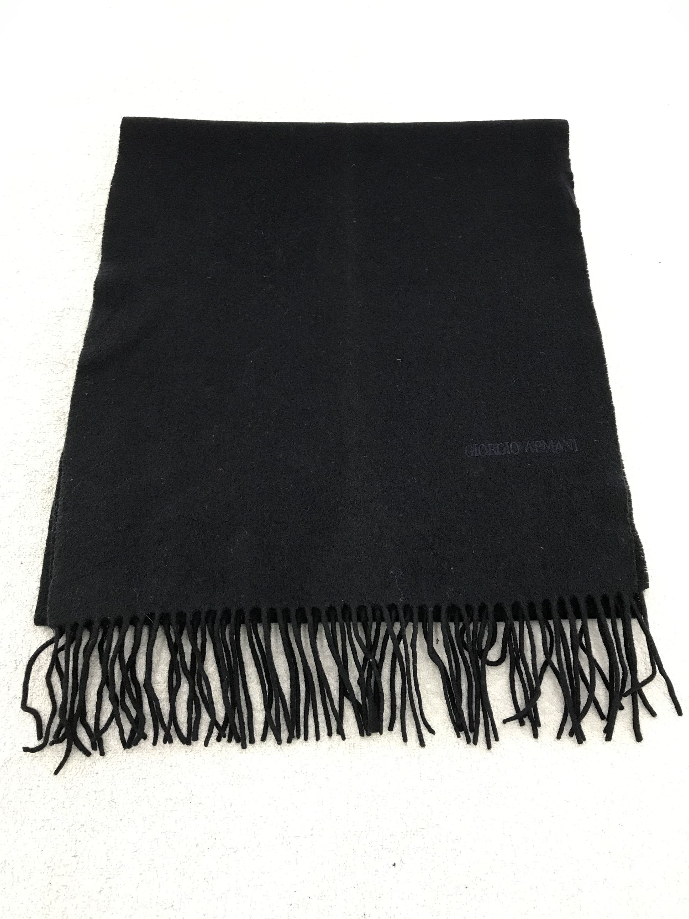 Giorgio Armani × Vintage Giorgio Armani Scarf / Muffler / Neckwear - WW1126 Size ONE SIZE - 2 Thumbnail