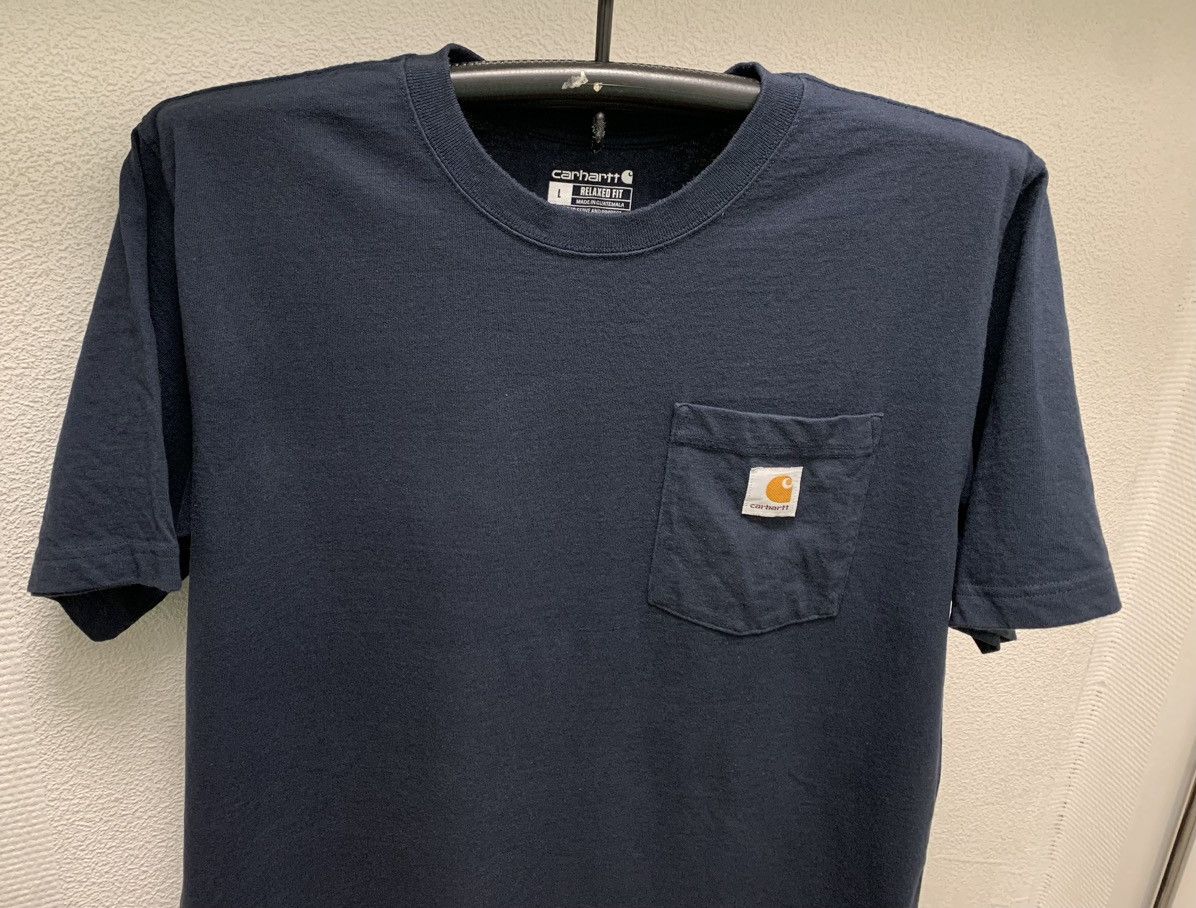 Carhartt Carhartt vintage t-shirt relaxed fit L-Xl logo in pocket Size US L / EU 52-54 / 3 - 3 Thumbnail