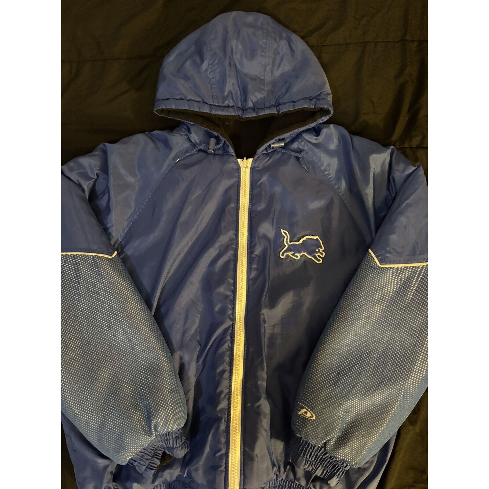 NFL Vintage 90s Detroit Lions Pro Player REVERSIBLE Jacket Size US XL / EU 56 / 4 - 7 Thumbnail