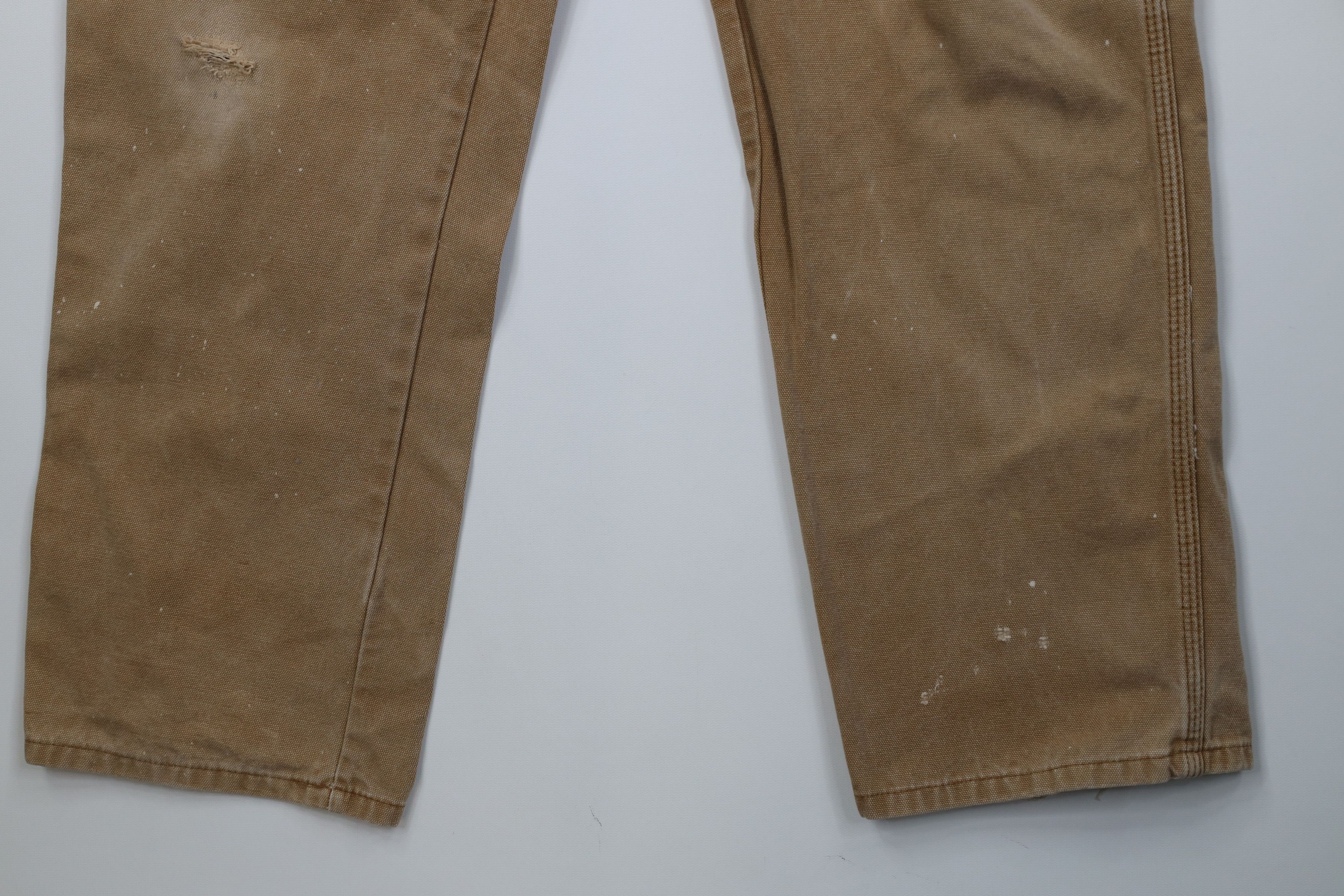 Dickies Vintage Y2K Dickies Canvas Dungaree Pants Duck Brown Size US 34 / EU 50 - 4 Thumbnail