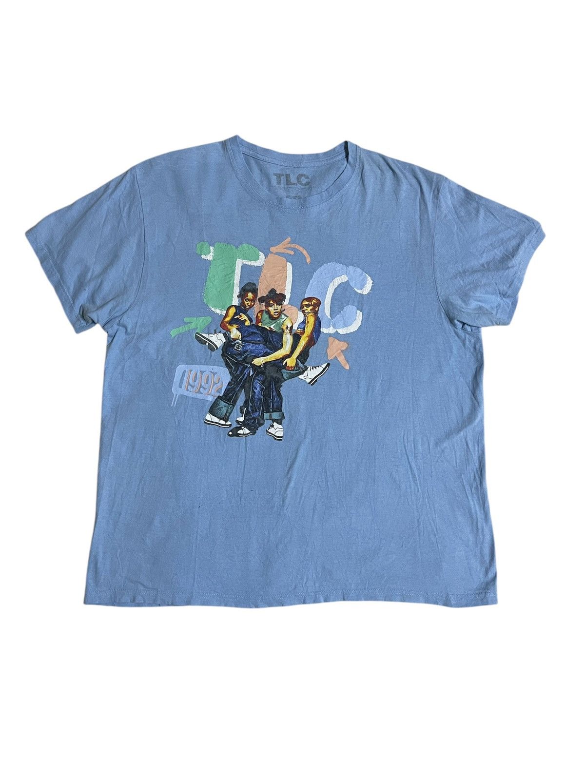 Band Tees TLC T Shirt Line Up Group Size US XXL / EU 58 / 5 - 13 Thumbnail