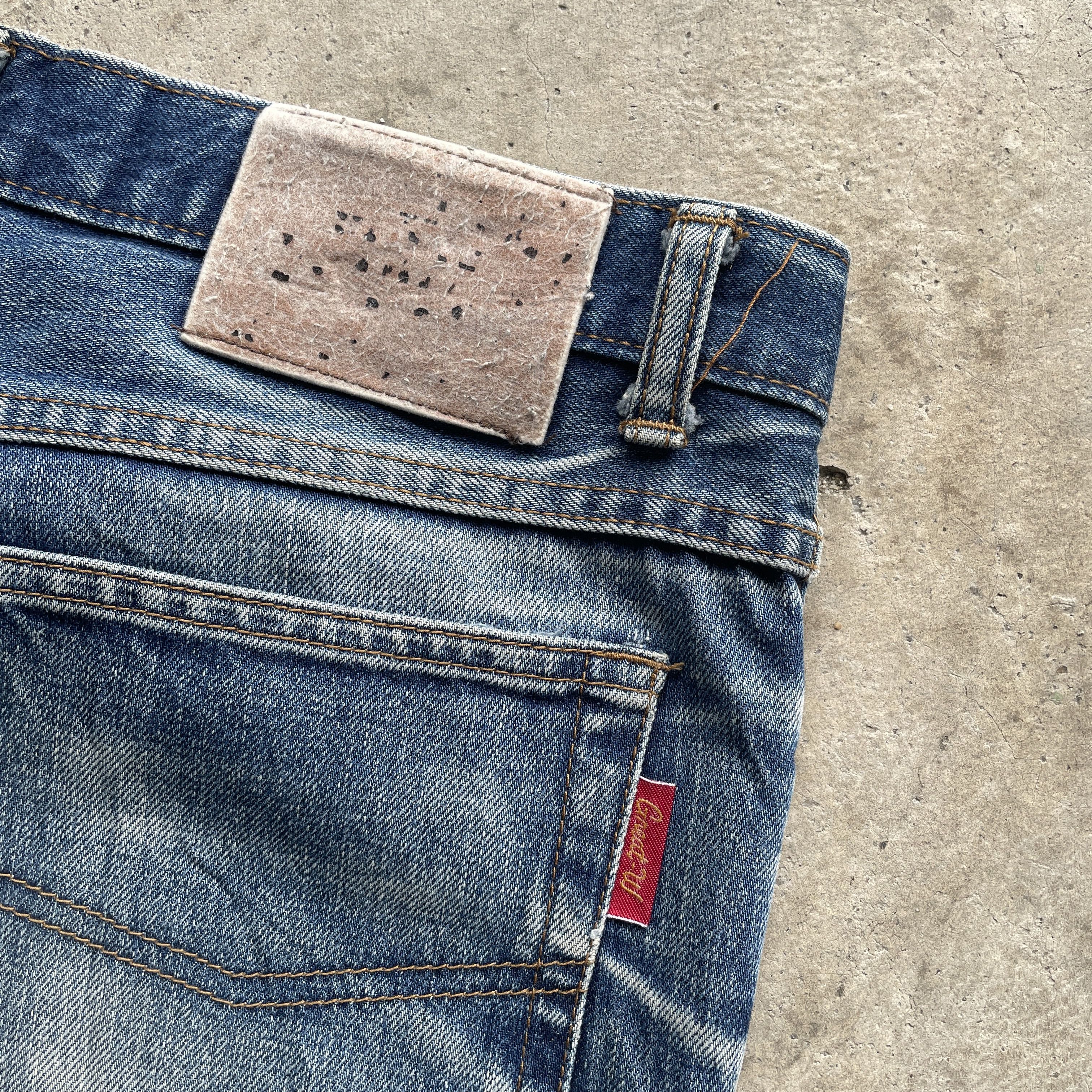 Japanese Brand VINTAGE JAPAN DISTRESSED JEANS STONEWASH DENIM FADED PANTS Size US 31 - 9 Thumbnail