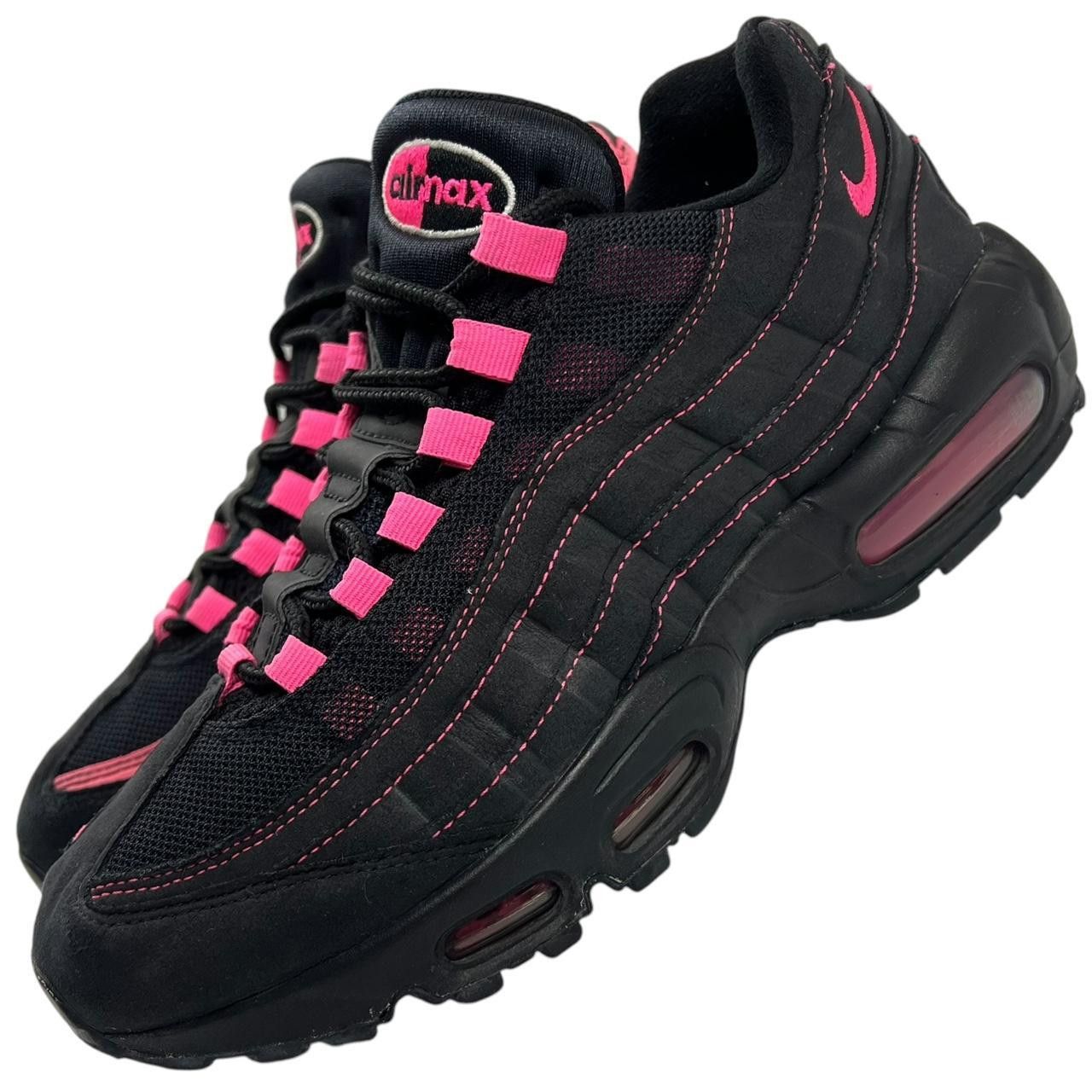 Nike Nike Air Max 95 Black Pink Blast Size US 9 / EU 42.5 / UK 8 Size US 9 / EU 42 - 2 Thumbnail