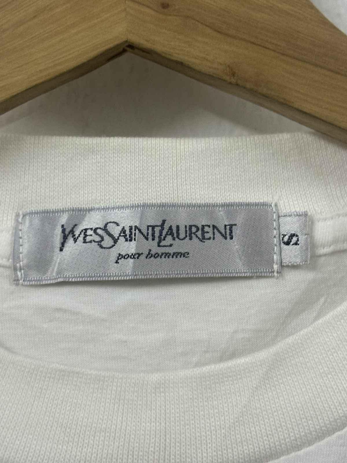 Yves Saint Laurent Vintage Yves Saint Laurent Multicolour Logo T-Shirt Size US M / EU 48-50 / 2 - 9 Thumbnail