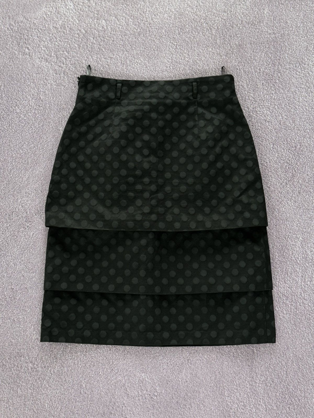Moschino Moschino 90’s Avant Garde Glamour Midi Skirt Size 30" / US 8 / IT 44 - 7 Thumbnail