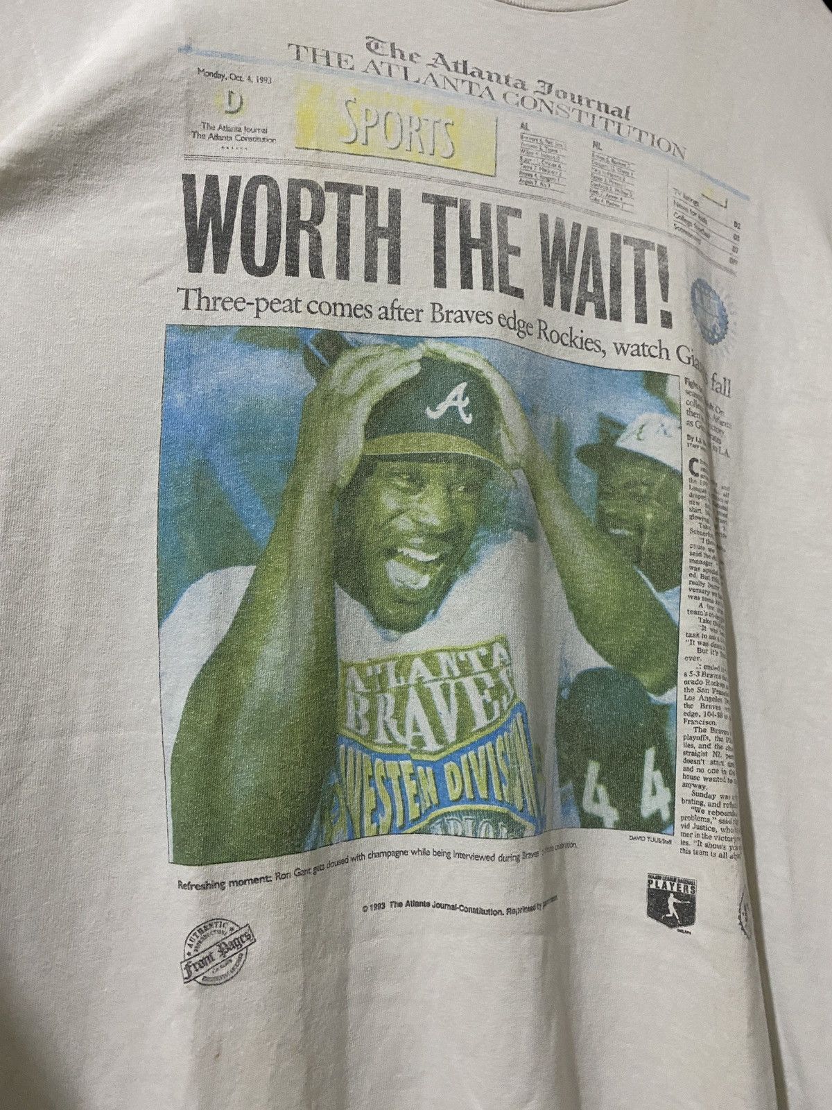 Vintage @1993 The Atlanta Journal-Constitution Size US L / EU 52-54 / 3 - 4 Thumbnail