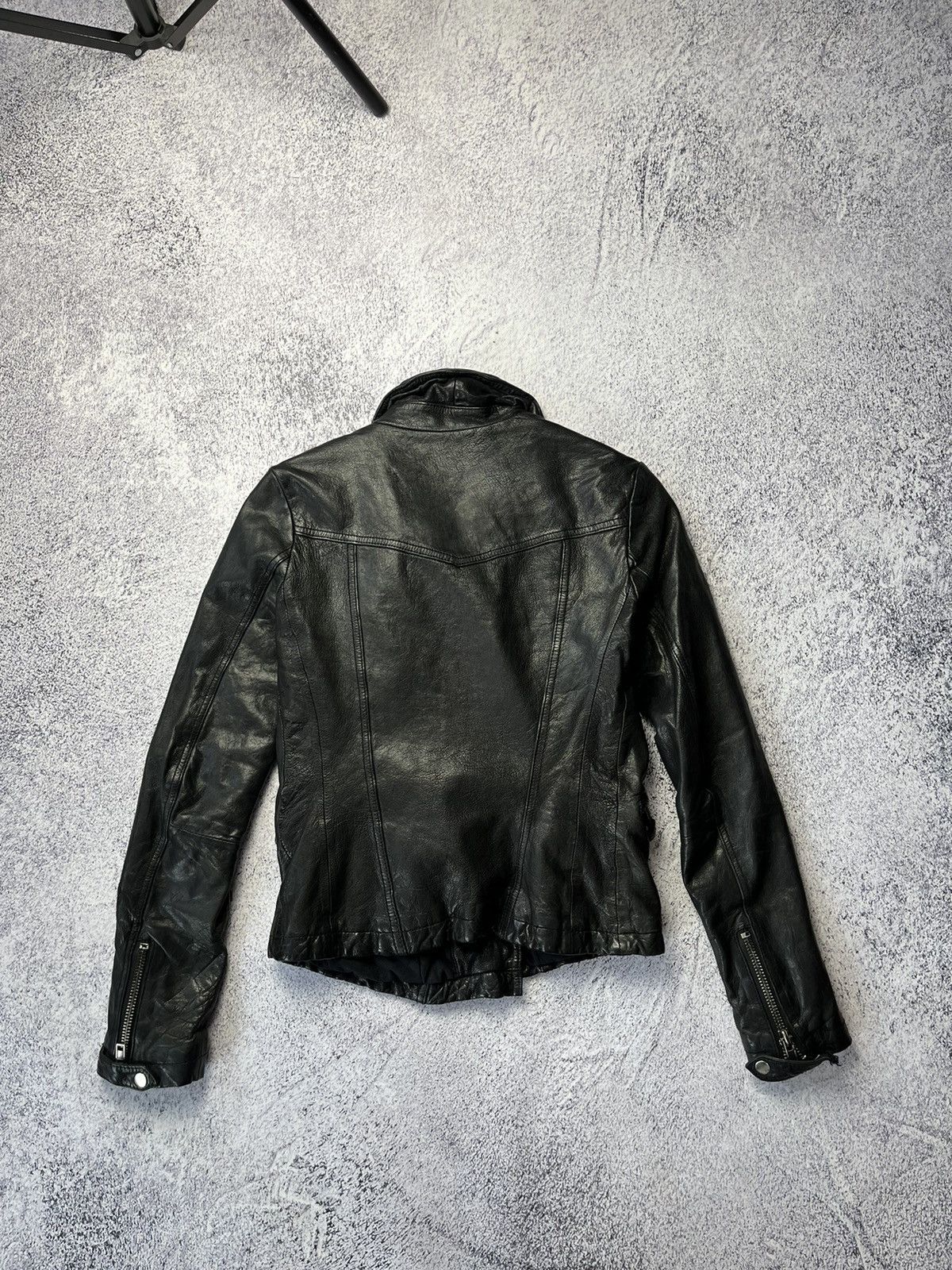 Allsaints Vintage Allsaints Balfern Leather Biker Jacket Japan Size M / US 6-8 / IT 42-44 - 20 Thumbnail