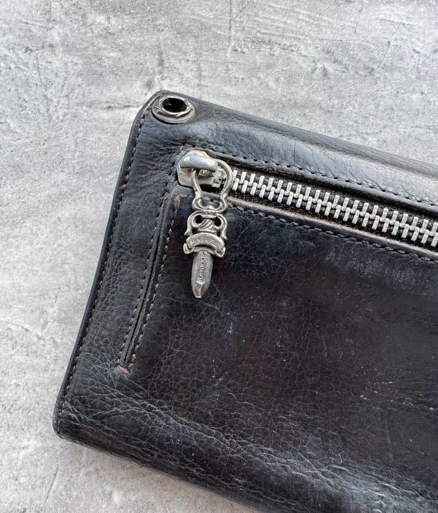 Chrome Hearts Chrome Hearts Silver Buckle Sword Trifold Wallet Size ONE SIZE - 5 Thumbnail