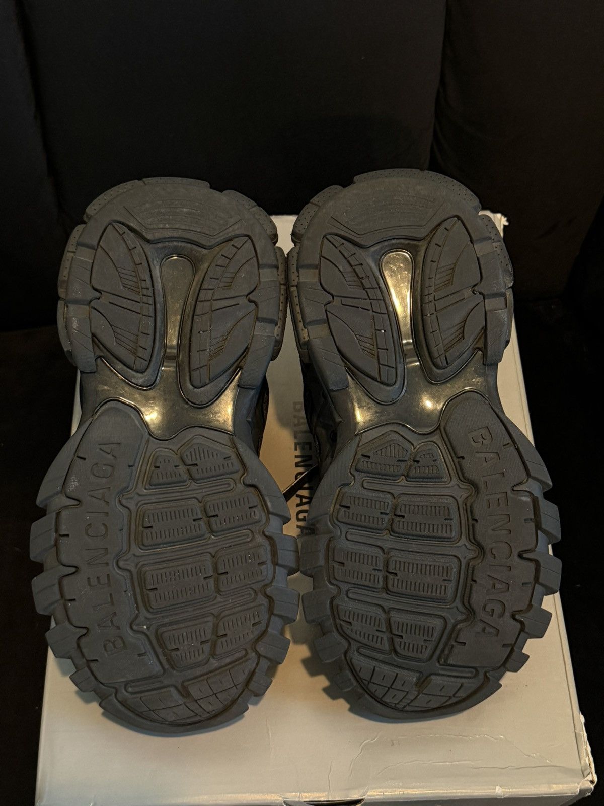 Balenciaga Balenciaga Track Sneakers – Black Size US 7 / IT 37 - 4 Thumbnail