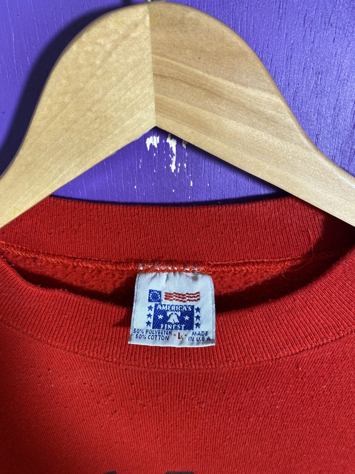 Vintage Vintage 80s Houston cougars short sleeve sweatshirt Size US M / EU 48-50 / 2 - 4 Thumbnail
