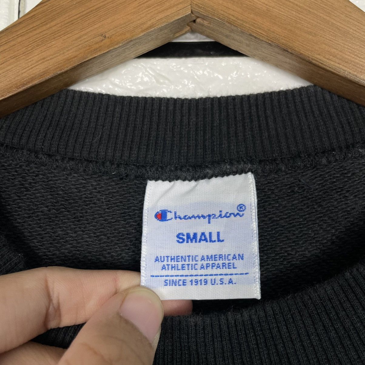 Champion Champion Big Logo Black Sweatshirt Size US S / EU 44-46 / 1 - 11 Thumbnail