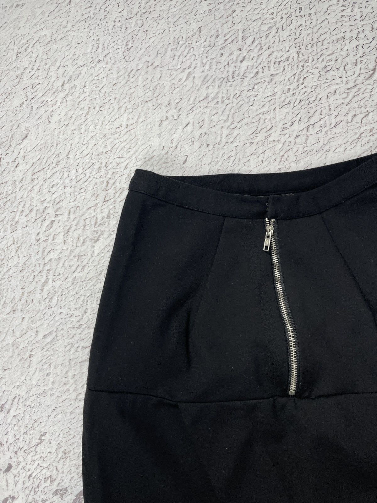 Rick Owens Rick Owens Faun S/S 15 black midi skirt zipper Size 27" / US 4 / IT 40 - 13 Thumbnail