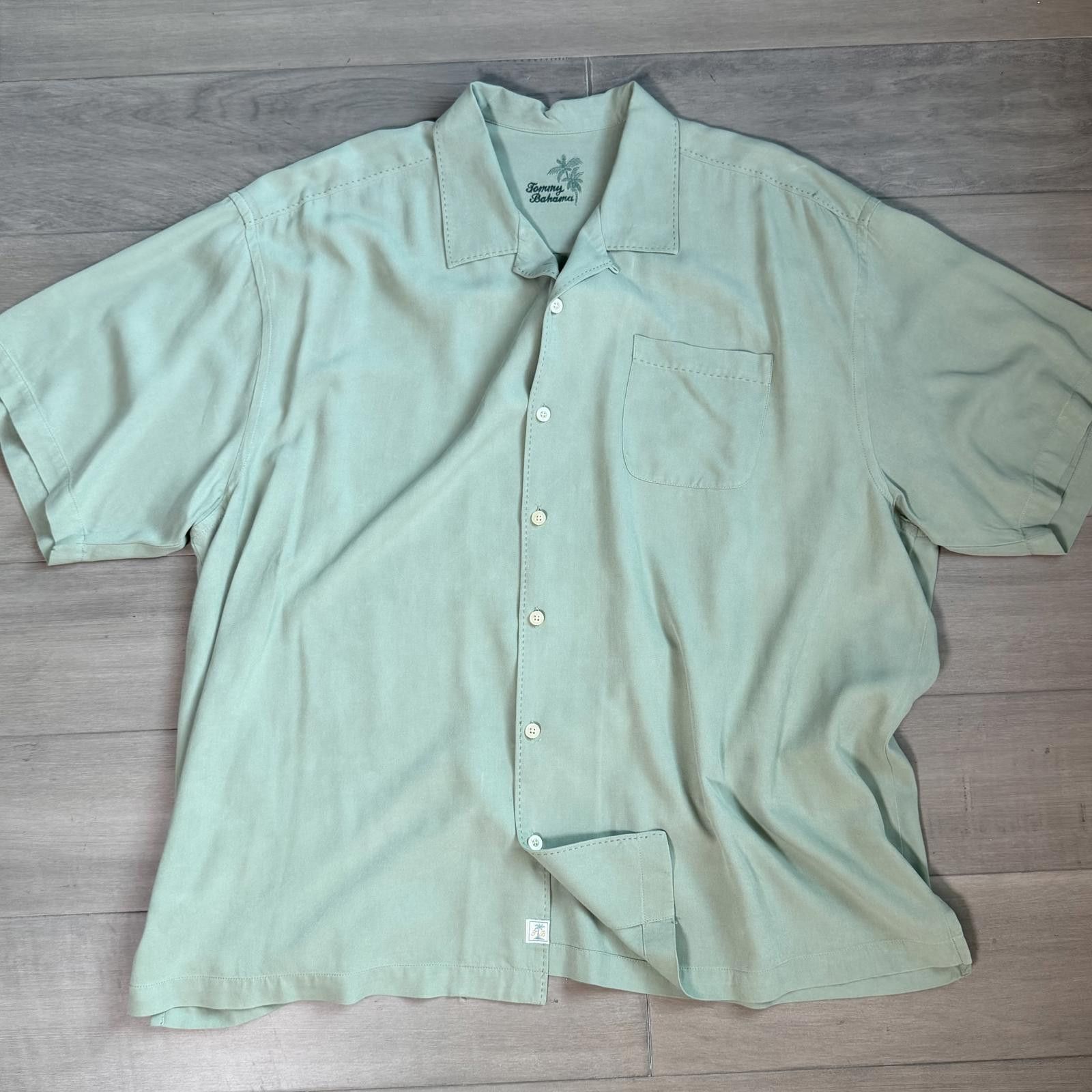 Tommy Bahama Tommy Bahama Men's Casual Silk Shirt XXL Size US XXL / EU 58 / 5 - 8 Thumbnail
