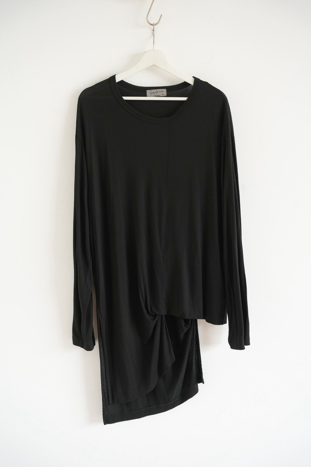 Yohji Yamamoto Yohji Yamamoto 17AW Double Layer Spiral Long Sleeve T-shirt Size US L / EU 52-54 / 3 - 1 Thumbnail