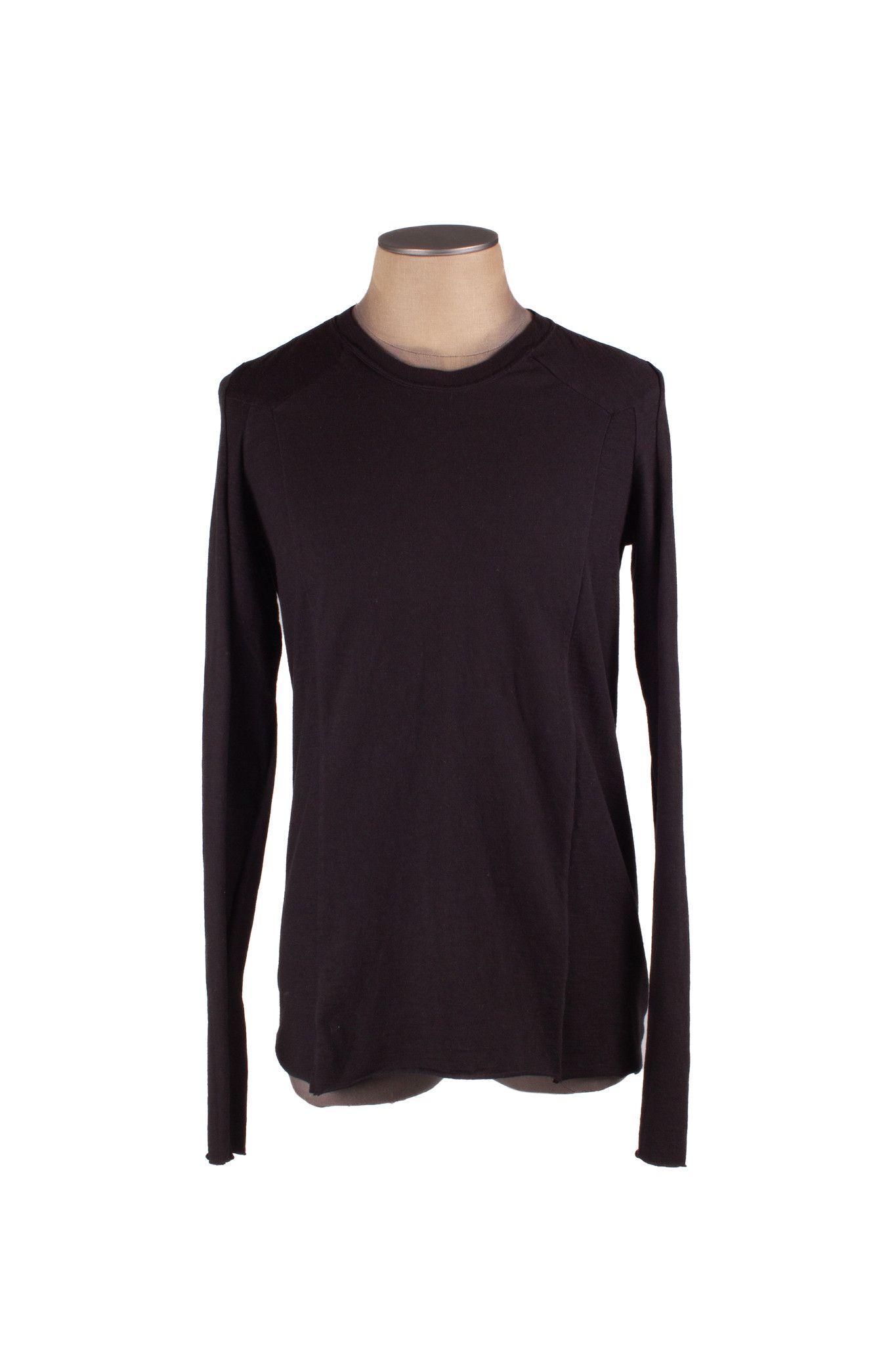 image of Avant Garde x Julius S/s 15 Prism Black Cotton Long Sleeves T-Shirt, Men's (Size Medium)