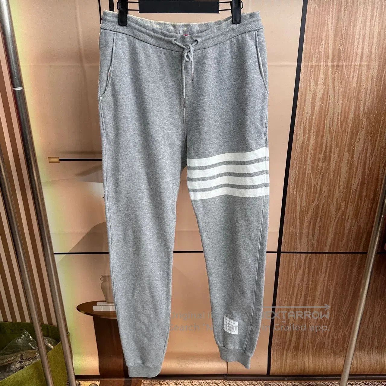 Thom Browne Thom Browne Gray Classic 4. Size US 26 / EU 42 - 1 Thumbnail