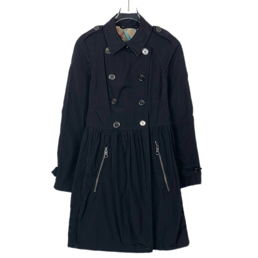 Burberry Burberry Trench Coat Black Coat (Size 38/S) Size S / US 4 / IT 40 - 1 Thumbnail