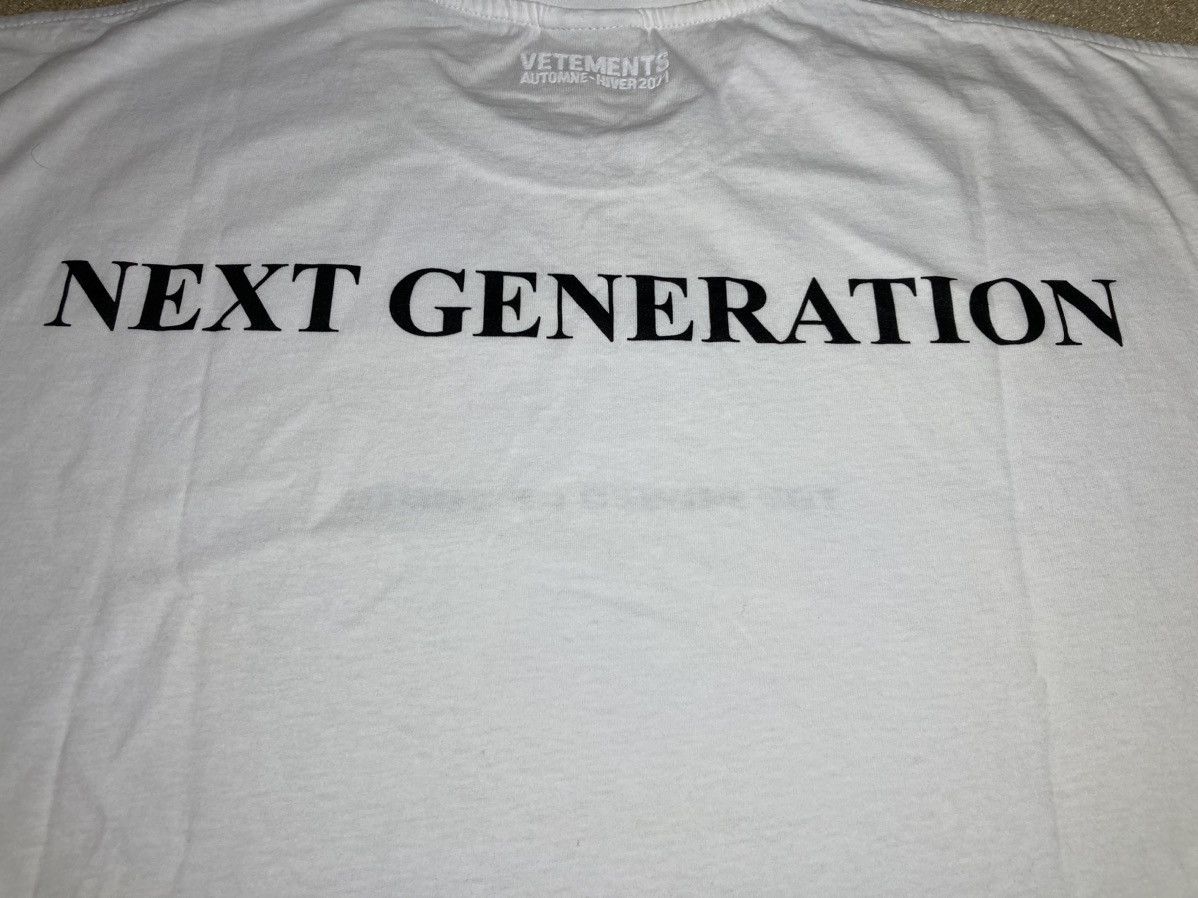 Vetements New FW21 Vetements Power of Youth The Next Generation 2021 Size US XS / EU 42 / 0 - 9 Thumbnail