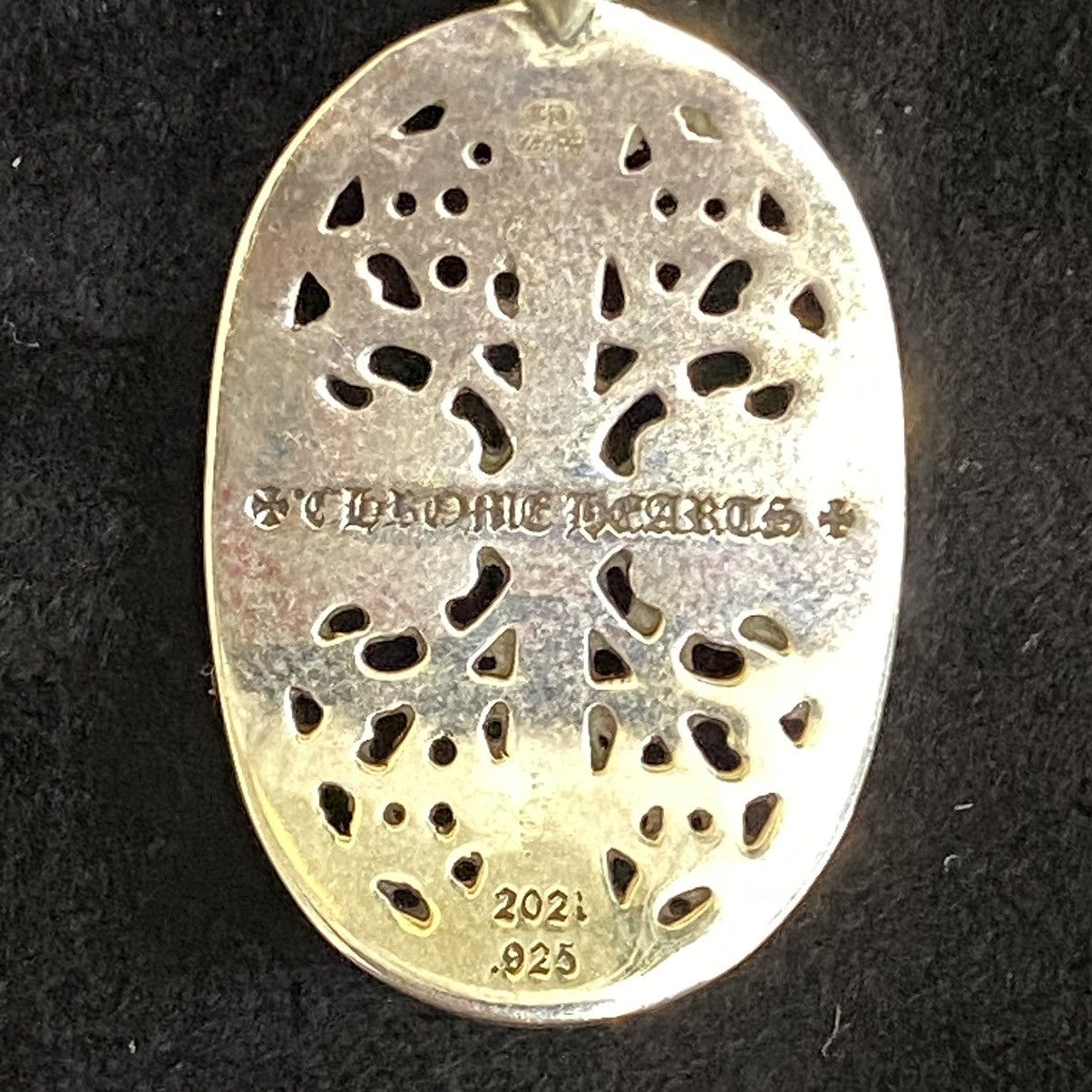 Chrome Hearts Chrome Hearts Oval Cross charm silver Size ONE SIZE - 10 Thumbnail