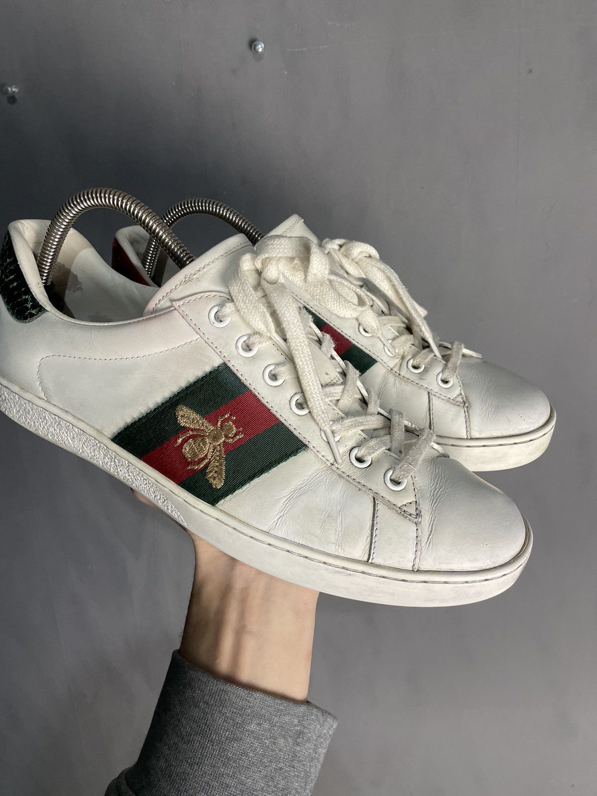 Gucci Gucci Ace Bee sneakers Us8 Size US 8 / EU 41 - 2 Thumbnail