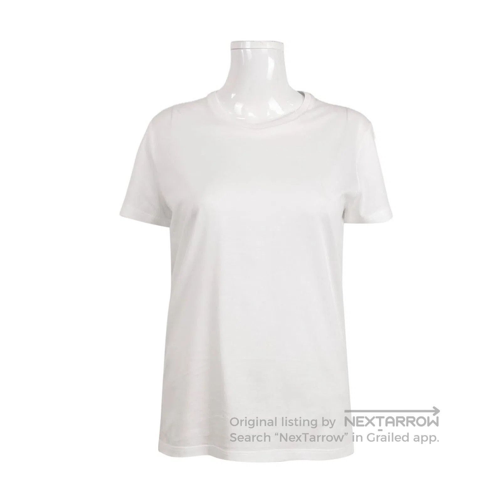 Prada Prada Classic Cotton Crew Neck T. Size L / US 10 / IT 46 - 1 Thumbnail