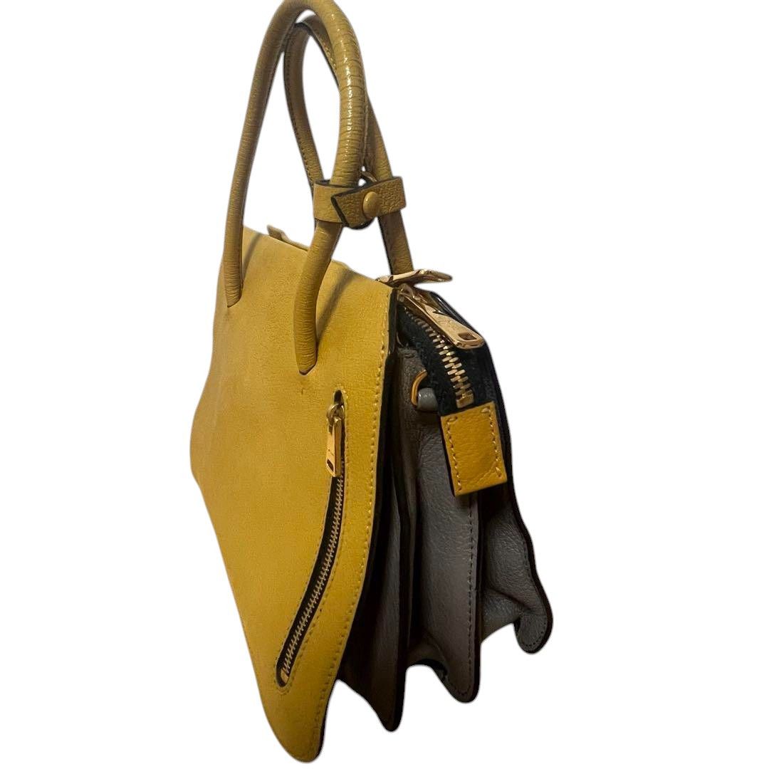 Miu Miu Miu Miu - Handbag Shoulder Bag Brown Leather Madras Vintage Size ONE SIZE - 4 Thumbnail
