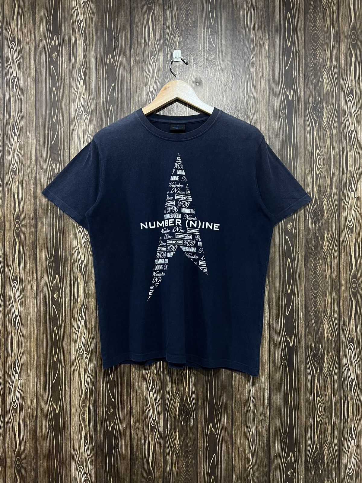 Japanese Brand × Number (N)ine × Vintage Number (N)ine x Marlboro Guitar Graphic Faded Tshirt Size US M / EU 48-50 / 2 - 1 Thumbnail